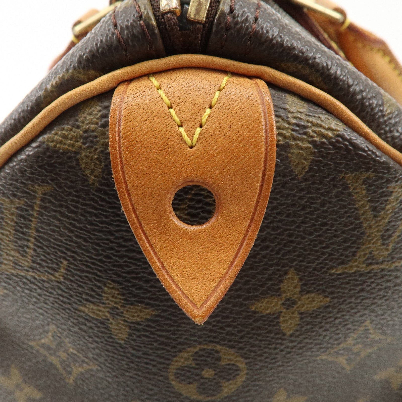 Louis Vuitton Monogram Speedy 30 Hand Bag Boston Bag M41108 Used