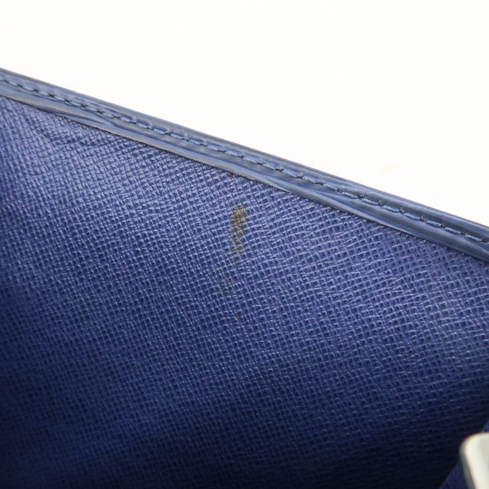 Louis Vuitton Epi Porte Monnaie Credit Wallet Toledo Blue M6359G Used