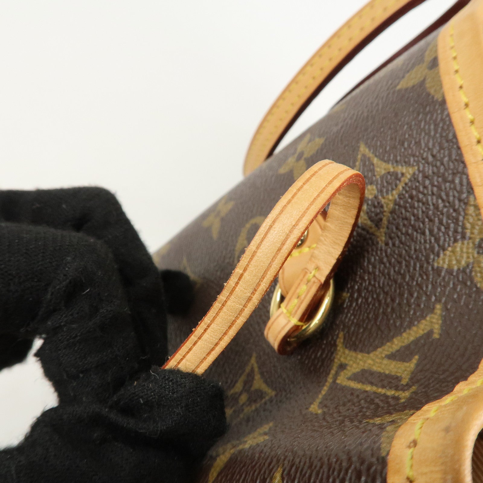 Louis Vuitton Monogram Neverfull MM Tote Bag Brown M40156 Used