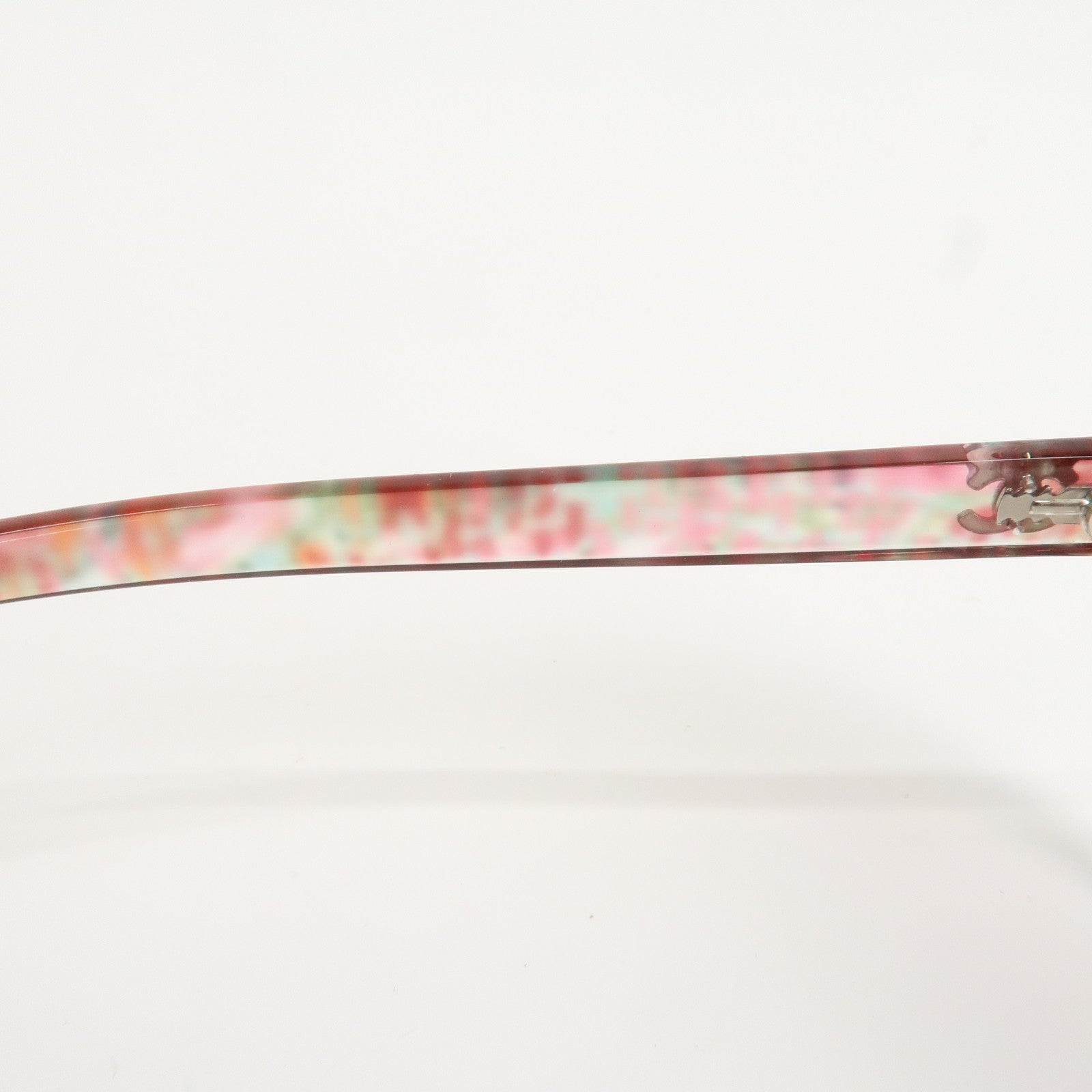 CHANEL COCO Mark Plastic Sunglasses 57□17 Multicolor 5219-A Used