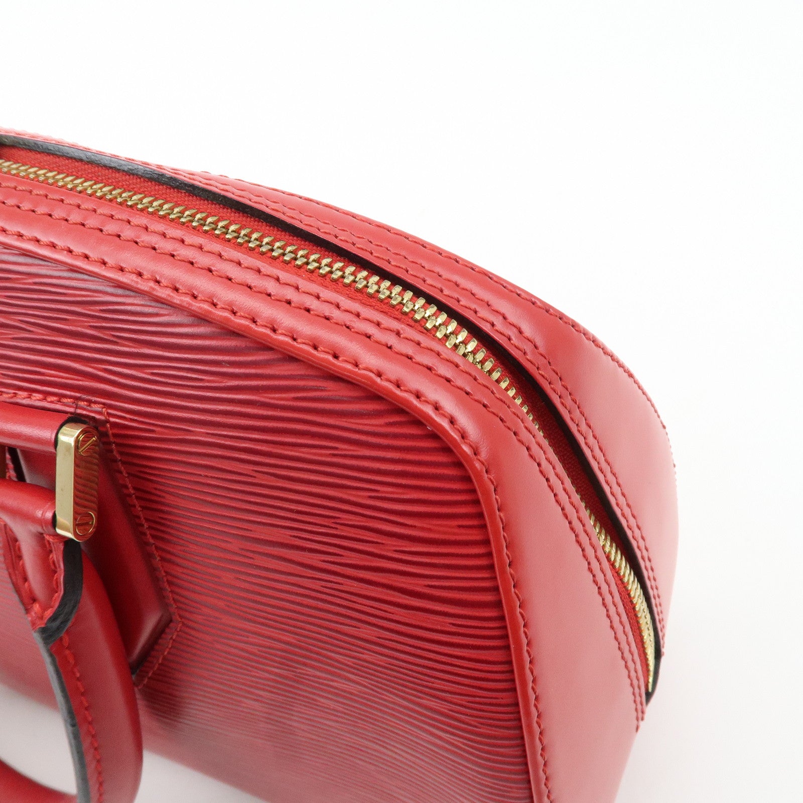 Louis Vuitton Epi Jasmine Hand Bag Castilian Red M52087 Used