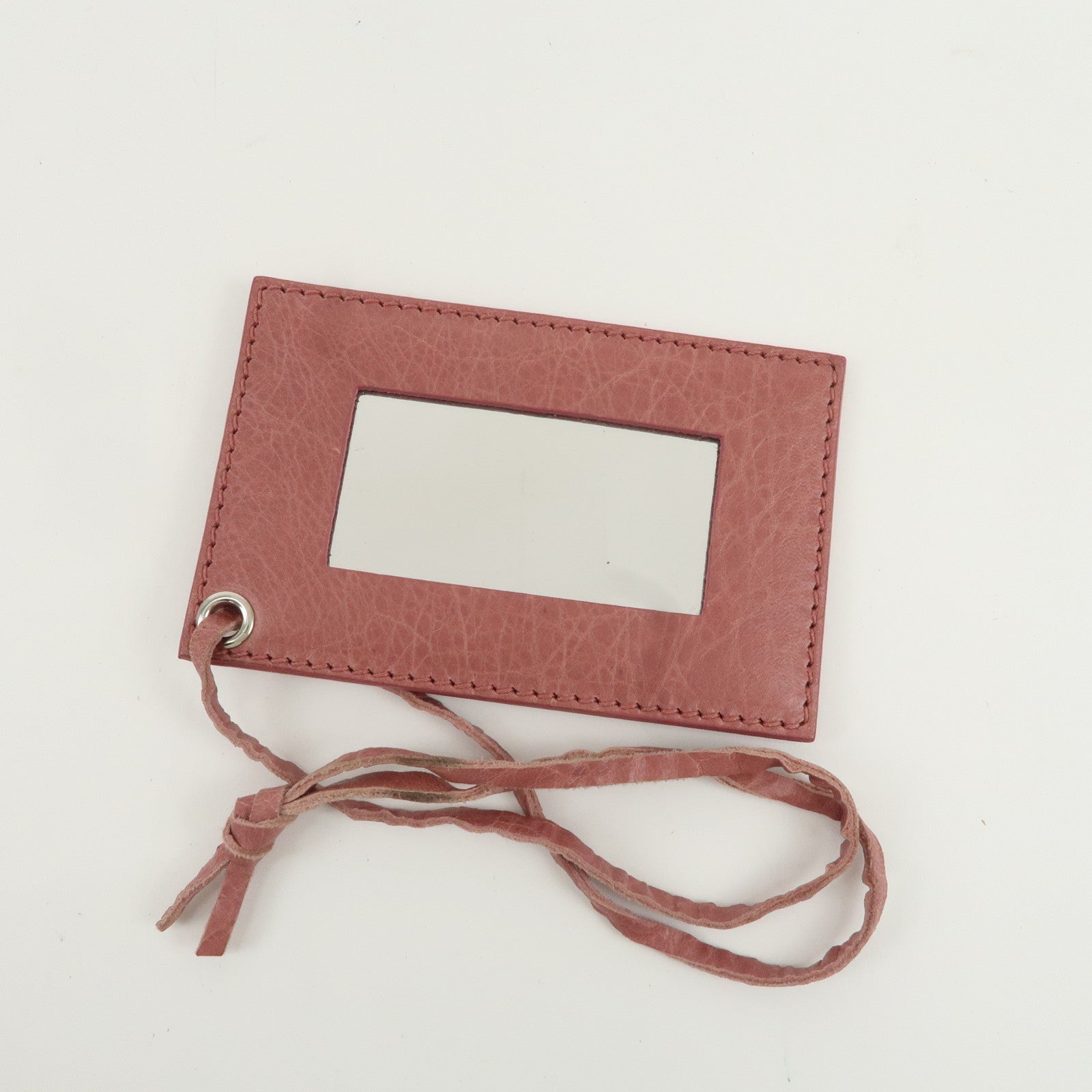 BALENCIAGA Leather Giant Velo 2Way Bag Hand Bag Pink 258045 Used