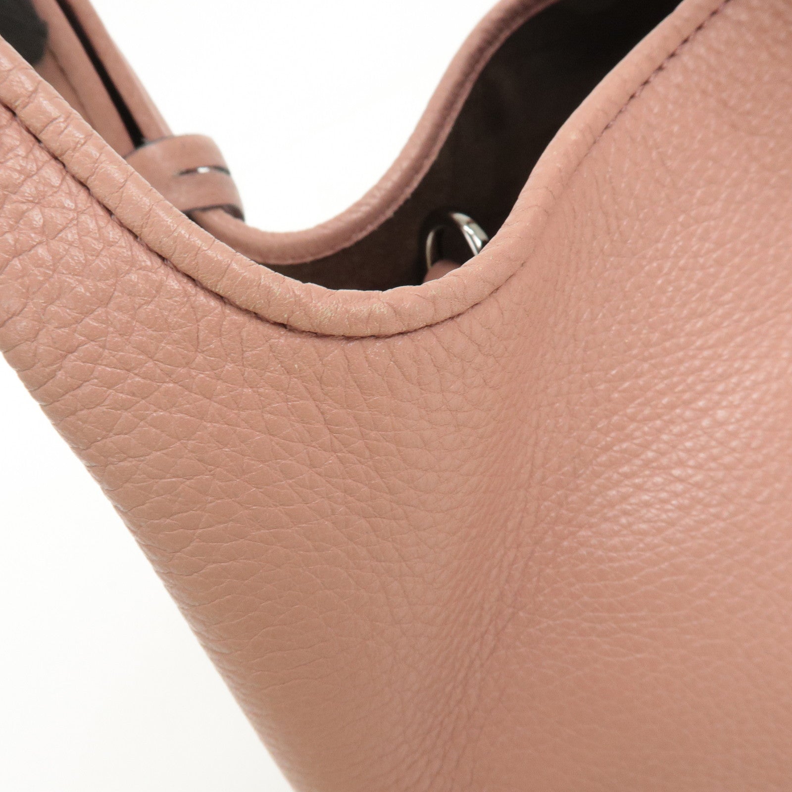 LOEWE Leather Karie PM Hand Bag Pink 10903 Used