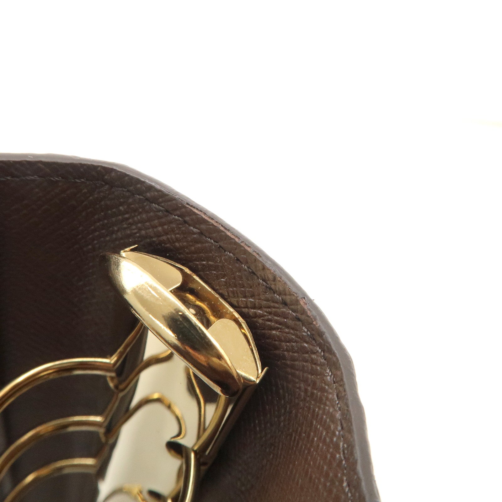 Louis Vuitton Damier Agenda MM Planner Cover Brown R20240 Used