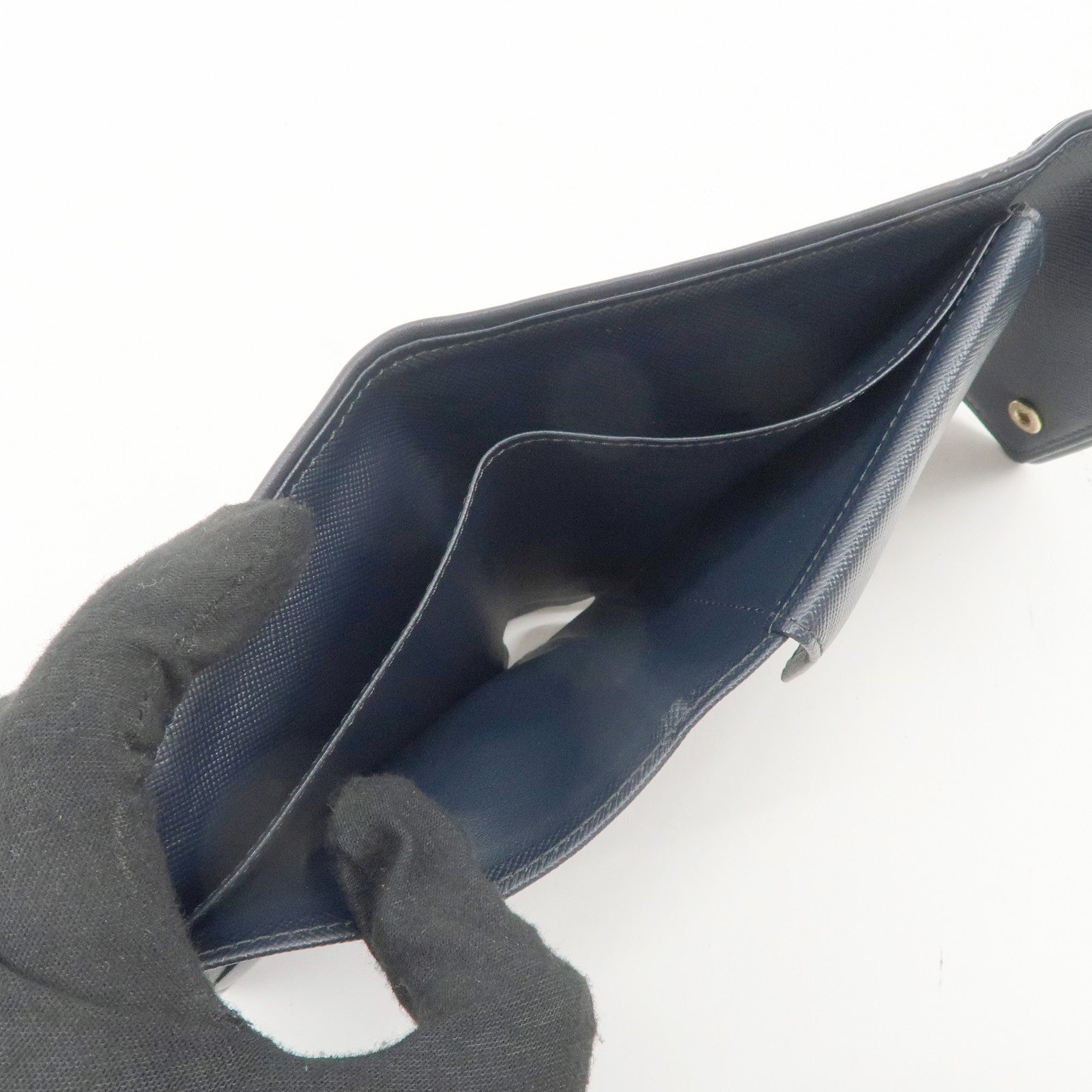 Louis Vuitton Monogram Mini Lin Porte Billet Carte Credit Monnaie Used