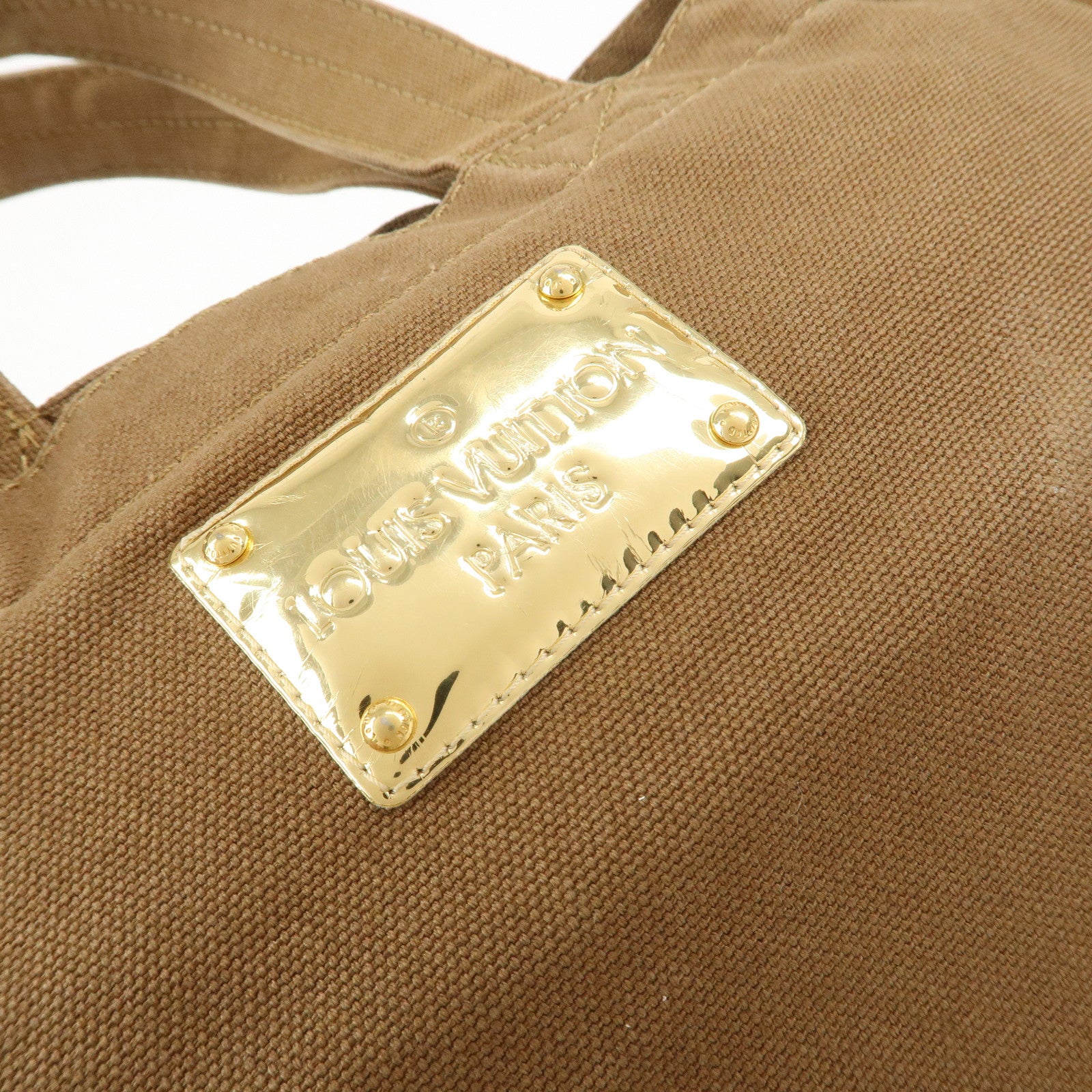 Louis Vuitton That's Love Canvas Tote PM Brown Gold M95469 Used