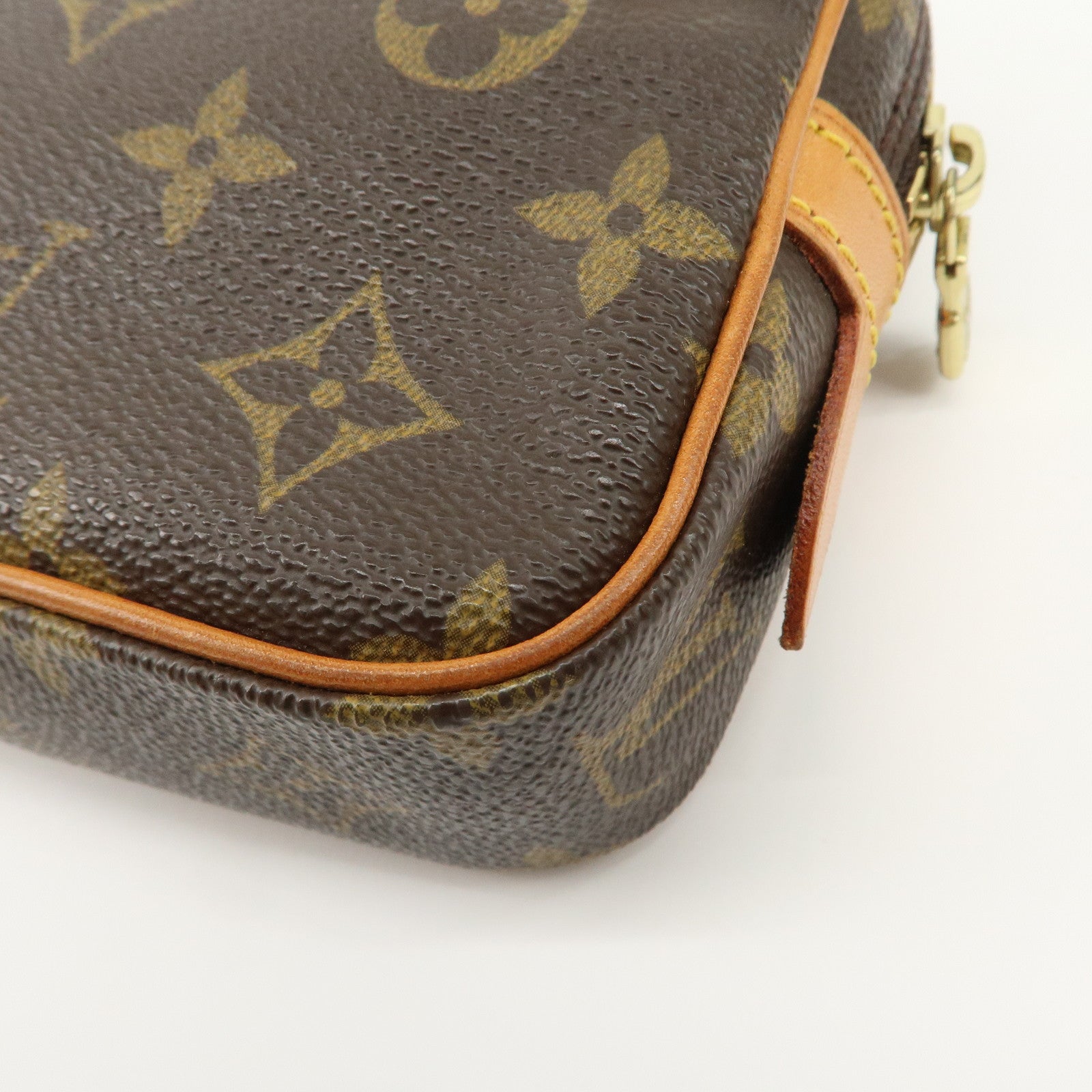 Louis Vuitton Monogram Pochette Marly Bandouliere Brown M51828 Used
