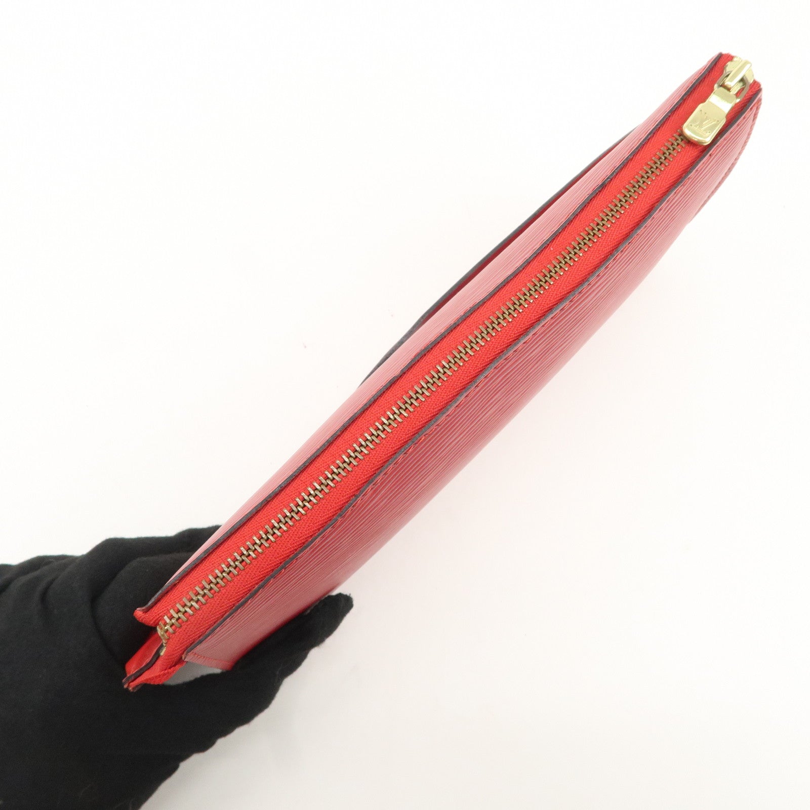 Louis Vuitton Epi Pochette Accessoire Hand Bag Red M40776 Used