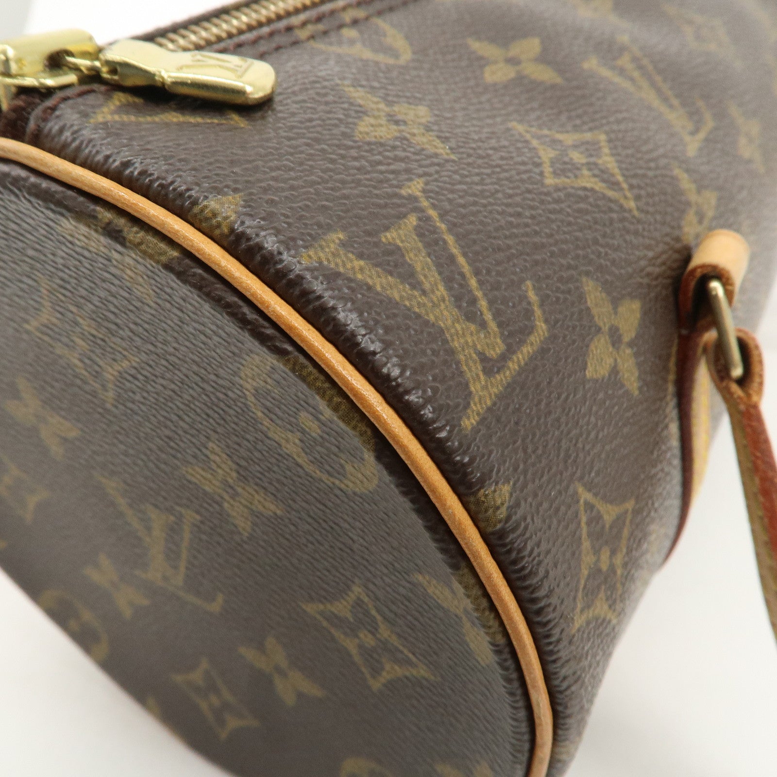 Louis Vuitton Monogram Papillon 26 Hand Bag New Style M51385 Used