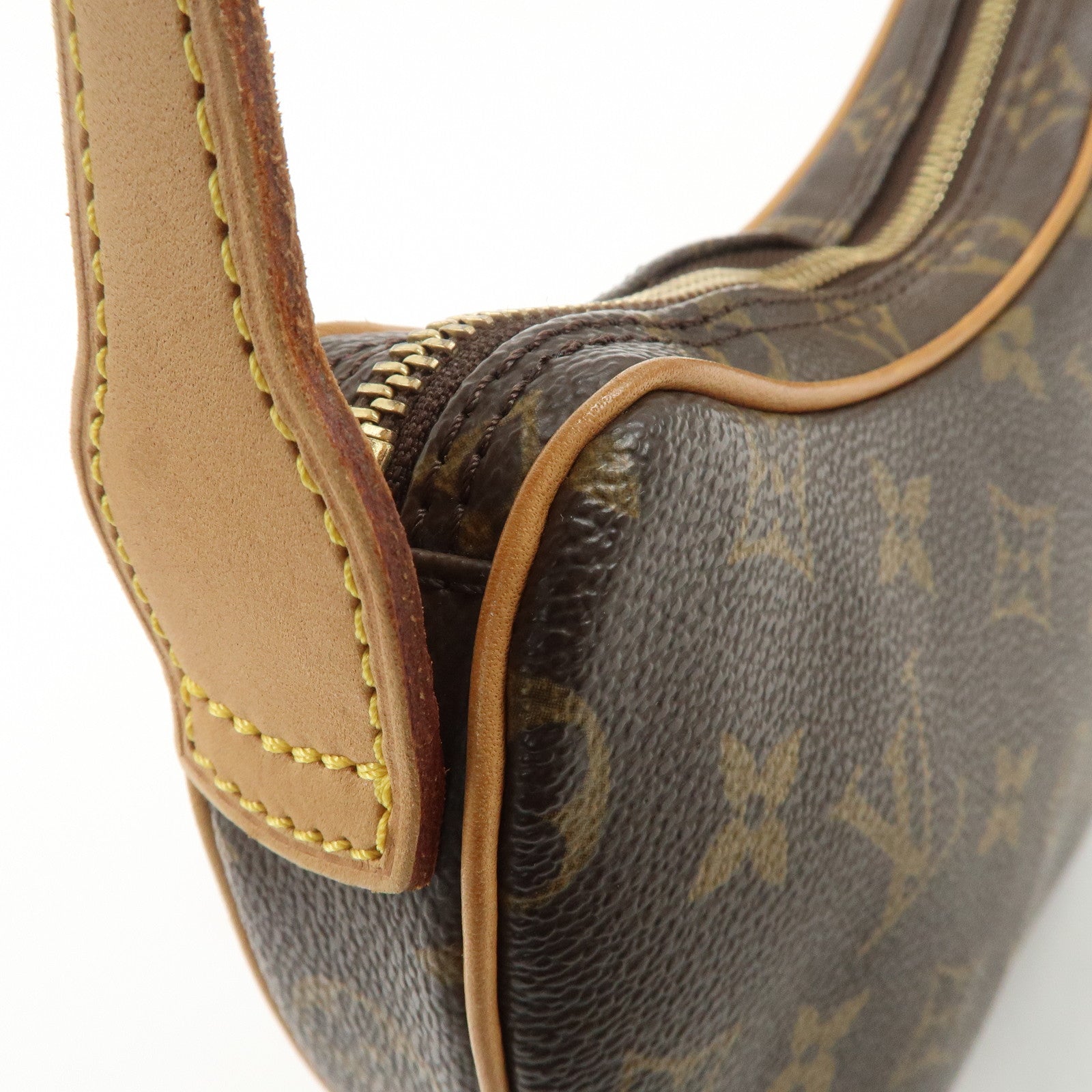 Louis Vuitton Monogram Pochette Croissant Shoulder Bag M51510 Used