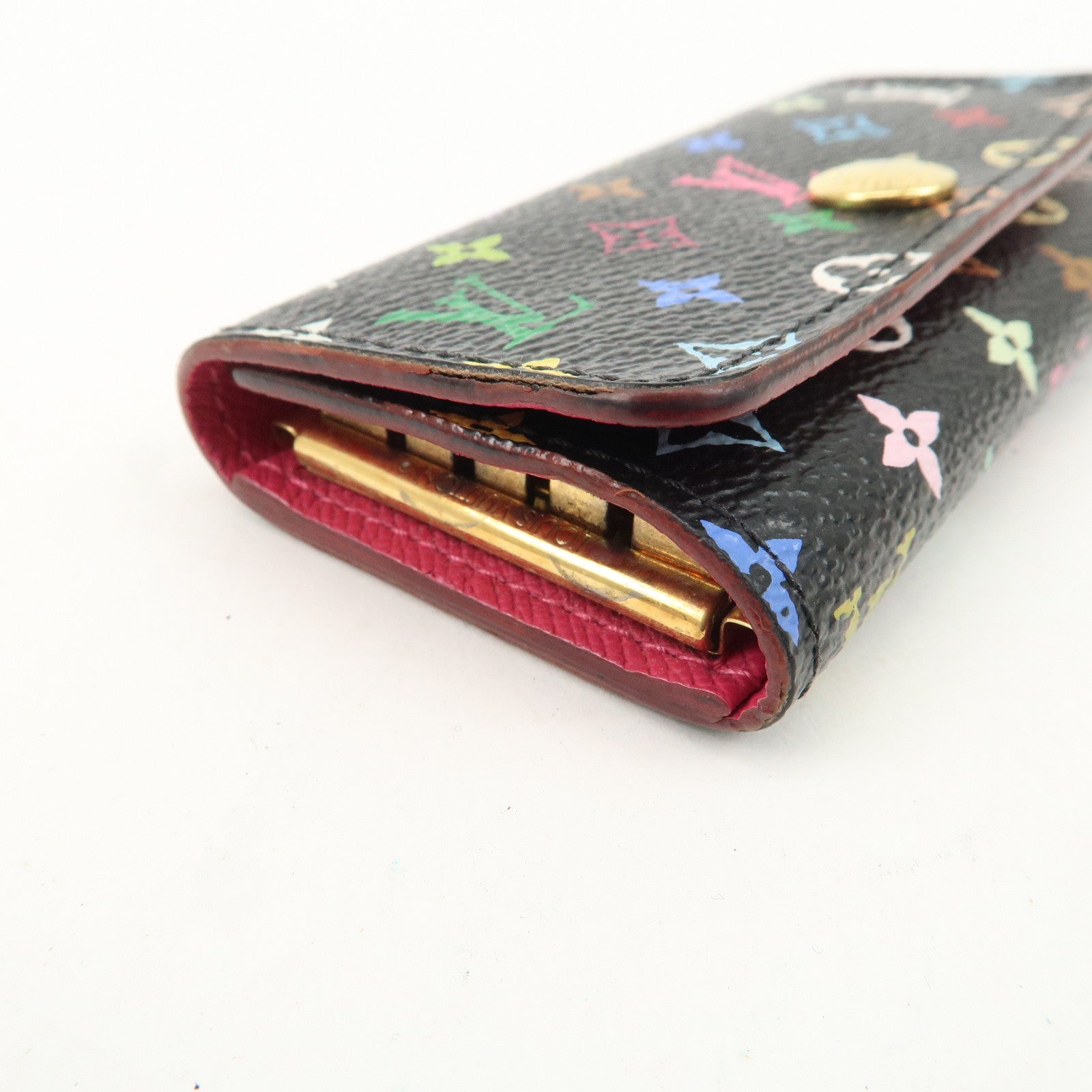 Louis Vuitton Monogram Multicolor Set of 2 Key Case M93732 Used