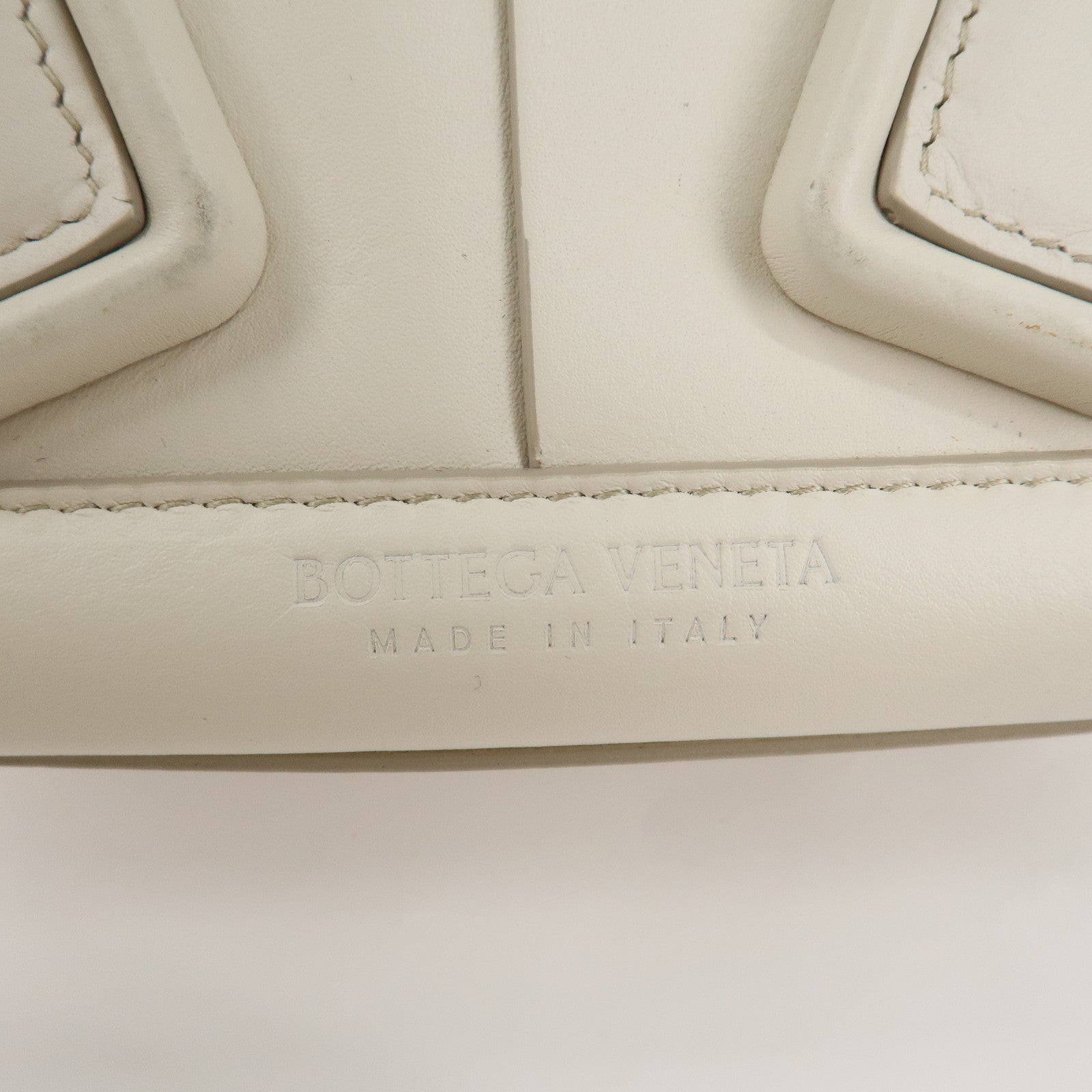 BOTTEGA VENETA Intrecciato Leather Mini The Arco 2Way Bag 600606 Used