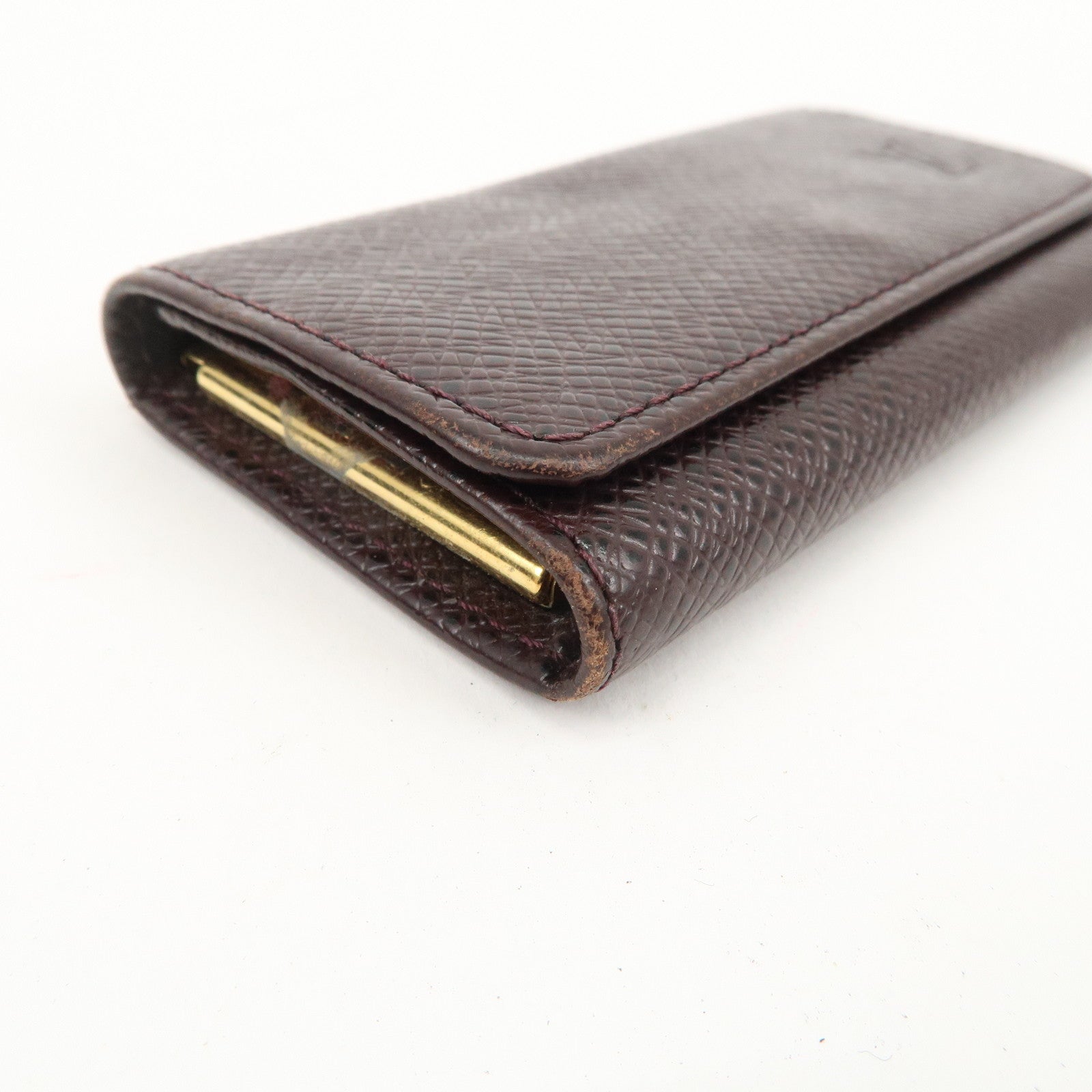 Louis Vuitton Epi Taiga Set of 2 Multicle 4 Key Case M63822 M30526 Used