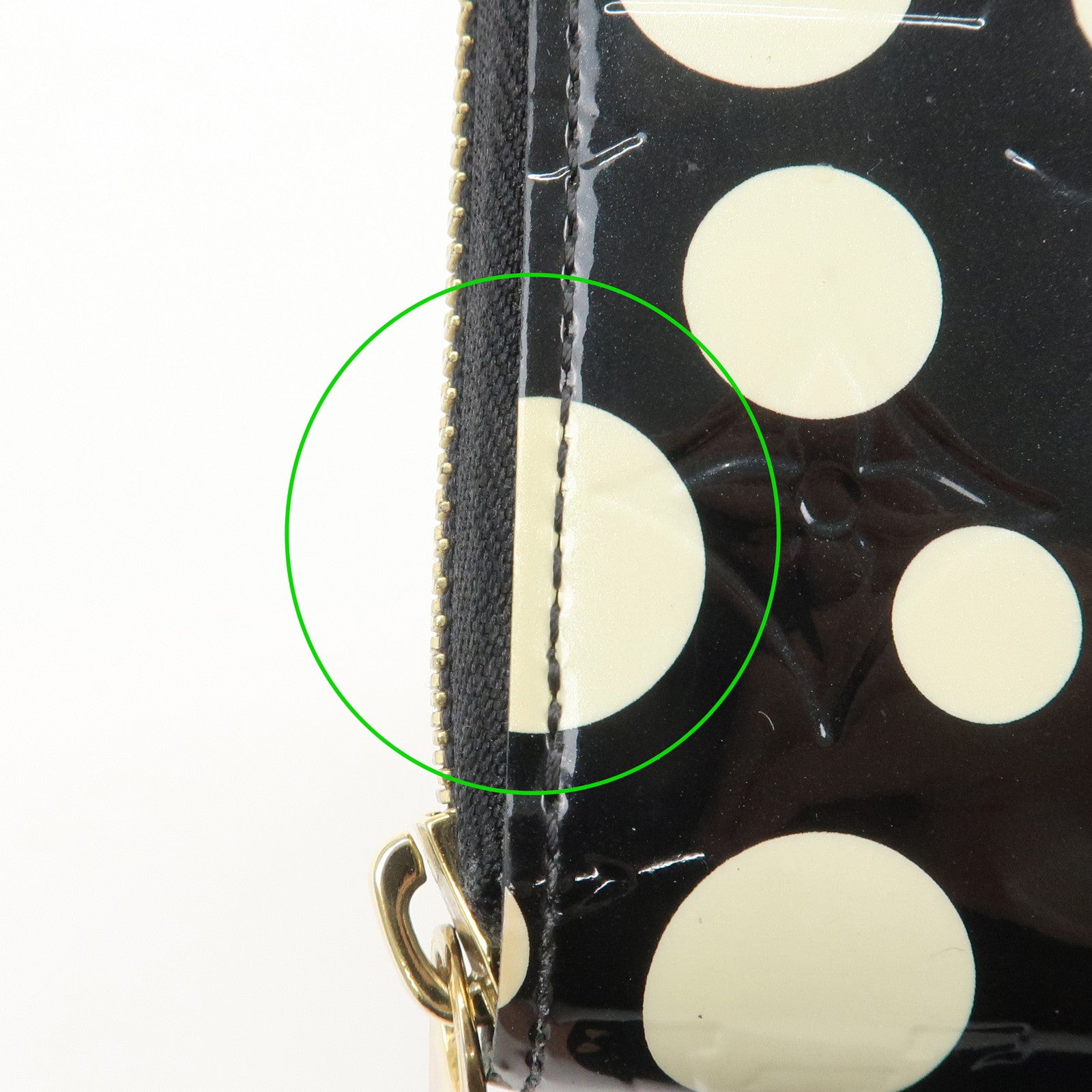 Louis Vuitton Monogram Dots Yayoi Kusama Zippy Wallet M91573 Used
