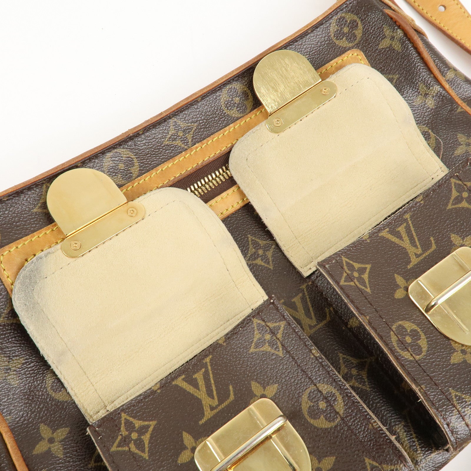 Louis Vuitton Monogram Hudson GM Shoulder Bag M40045 Used
