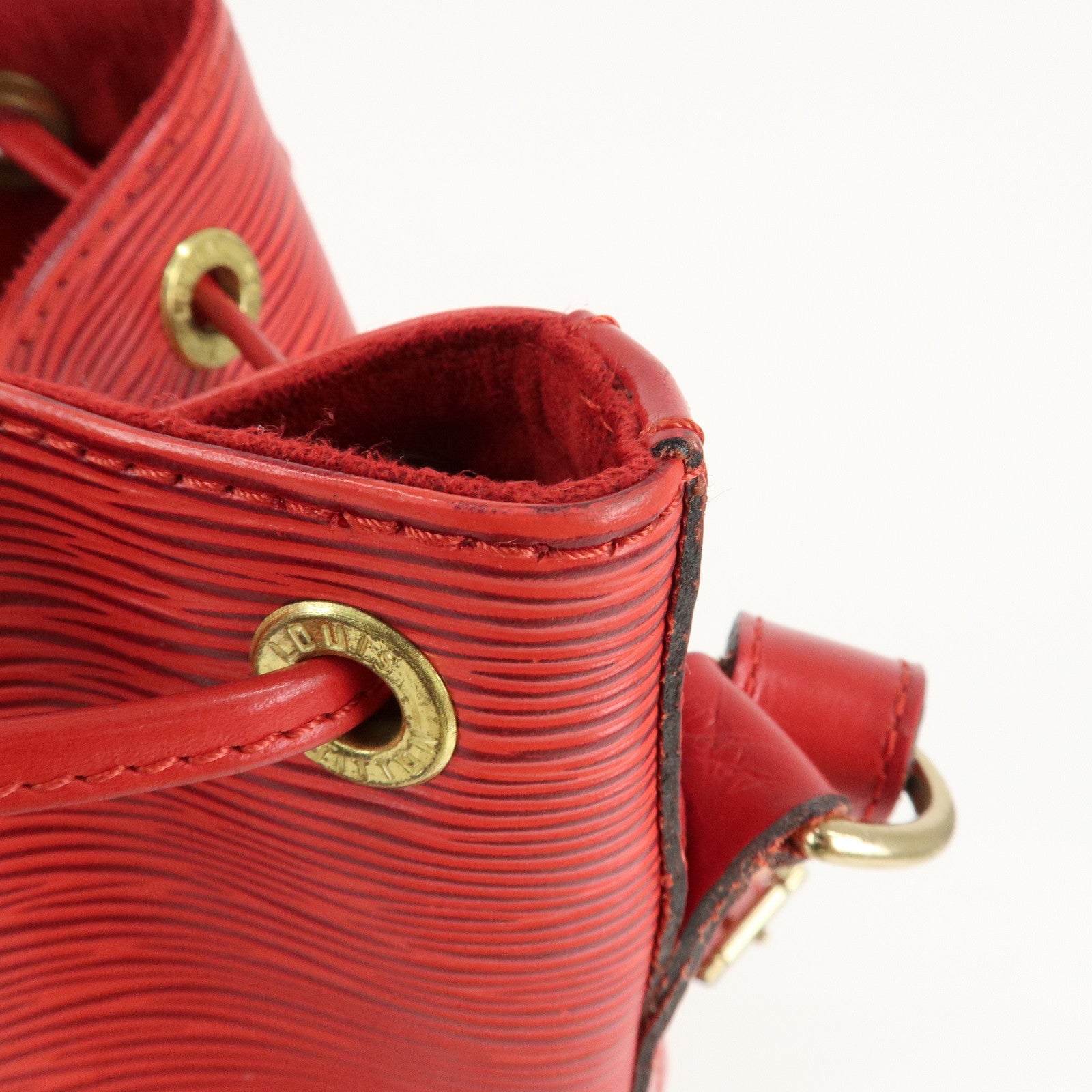 Louis Vuitton Epi Noe Shoulder Bag Castilian Red M44007 Used