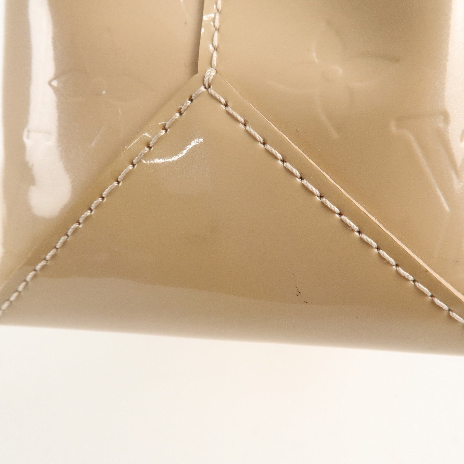 Louis Vuitton Monogram Vernis Wilshire PM Hand Bag M91642 Used