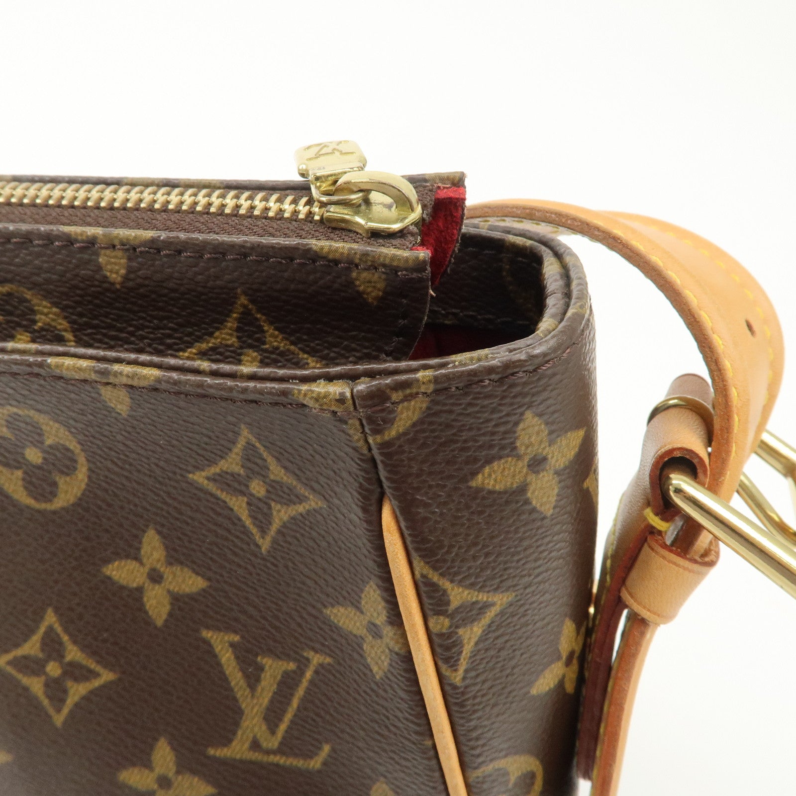 Louis Vuitton Monogram Viva Cite GM Shoulder Bag FA Engraved M51163Used F/S Used