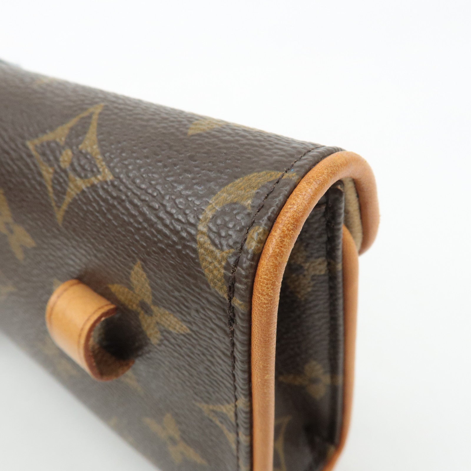 Louis Vuitton Monogram Pochette Florentine Waist Bag Belt M M51855 Used