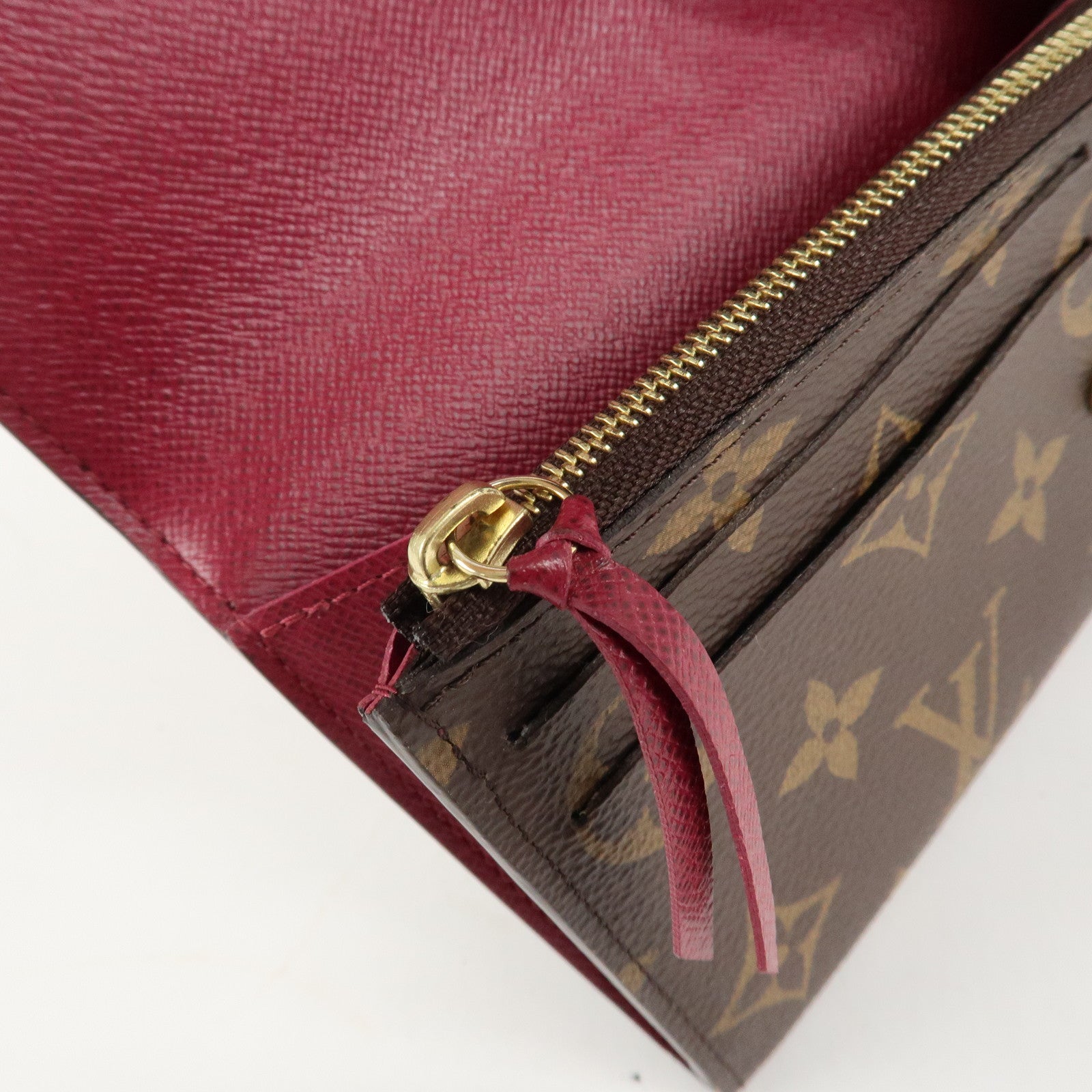 Louis Vuitton Monogram Portefeuille Emily Bi-fold Wallet M60697 Used