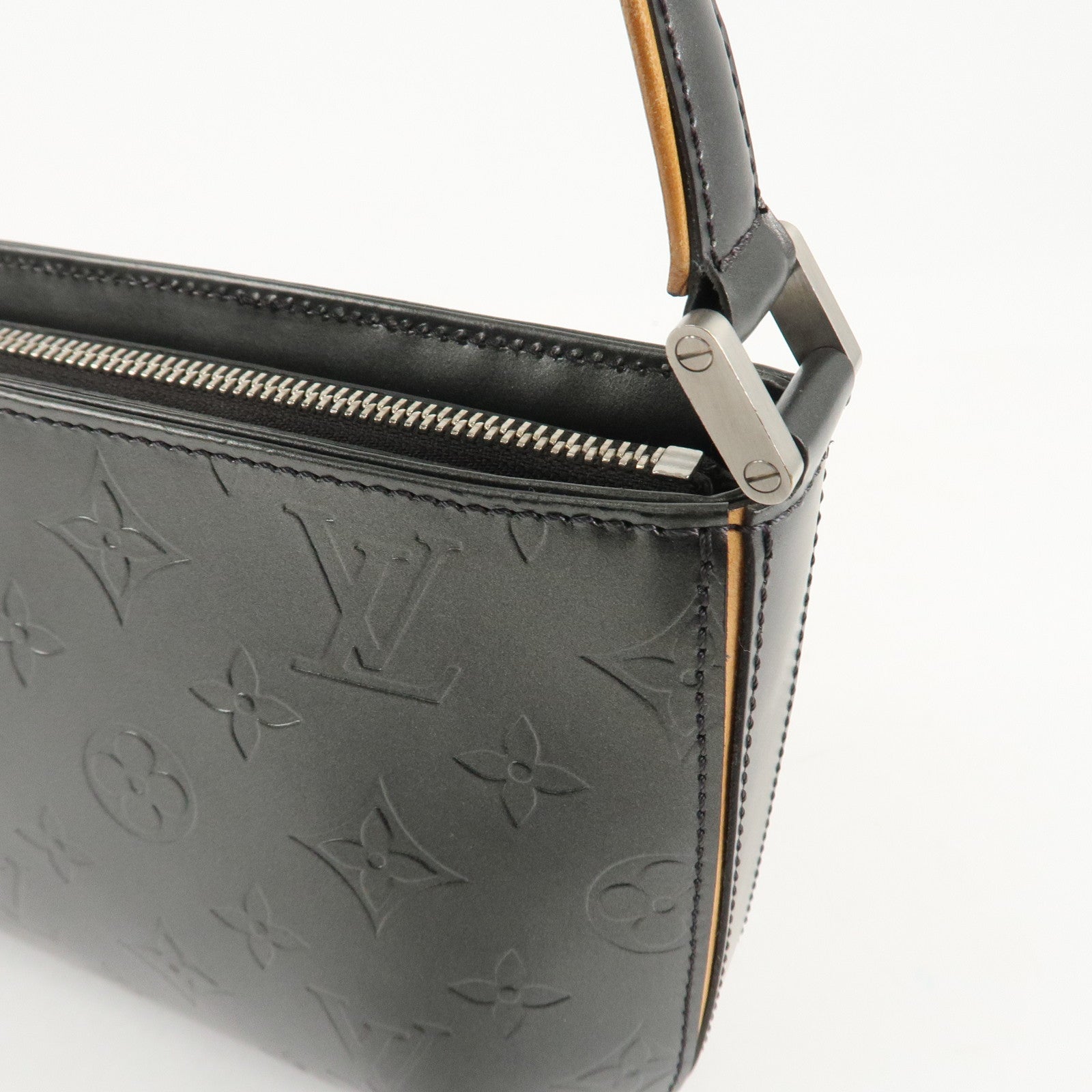 Louis Vuitton Monogram Matt Fowler Shoulder Bag Noir M55142 Used