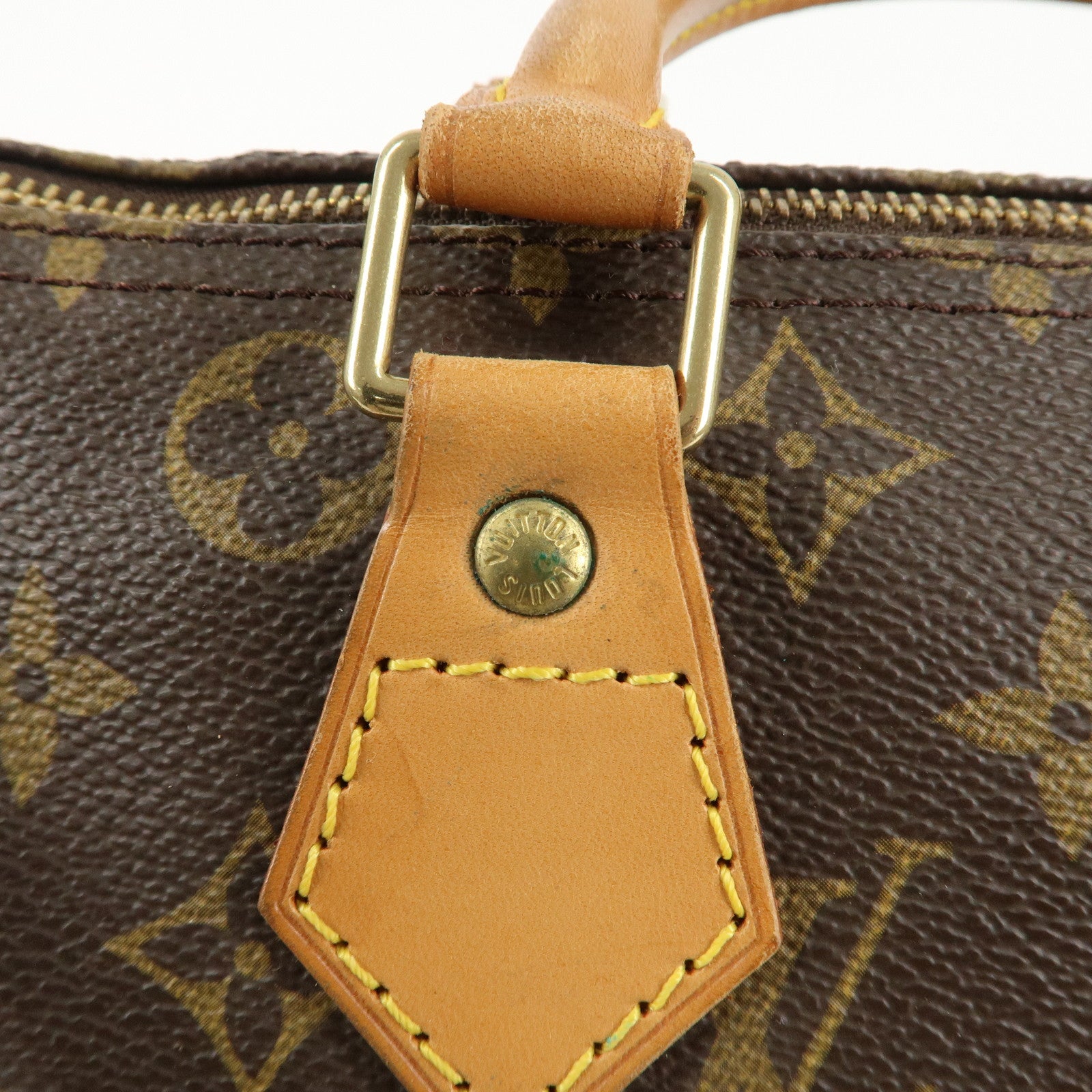 Louis Vuitton Monogram Speedy 30 Hand Bag Boston Bag M41526 Used