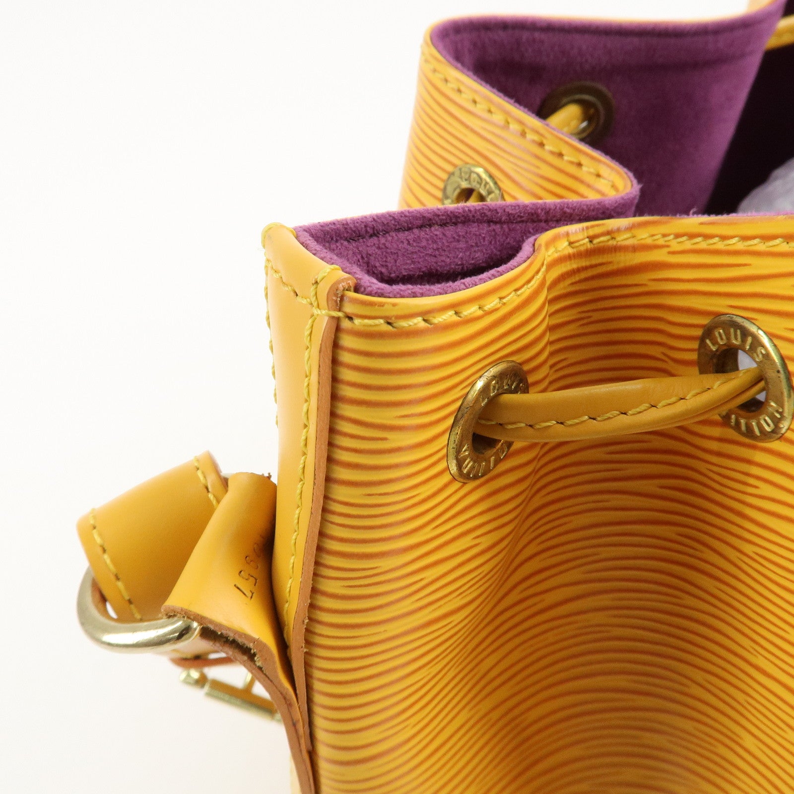 Louis Vuitton Epi Petit Noe Shoulder Bag Tassili Yellow M44109 Used