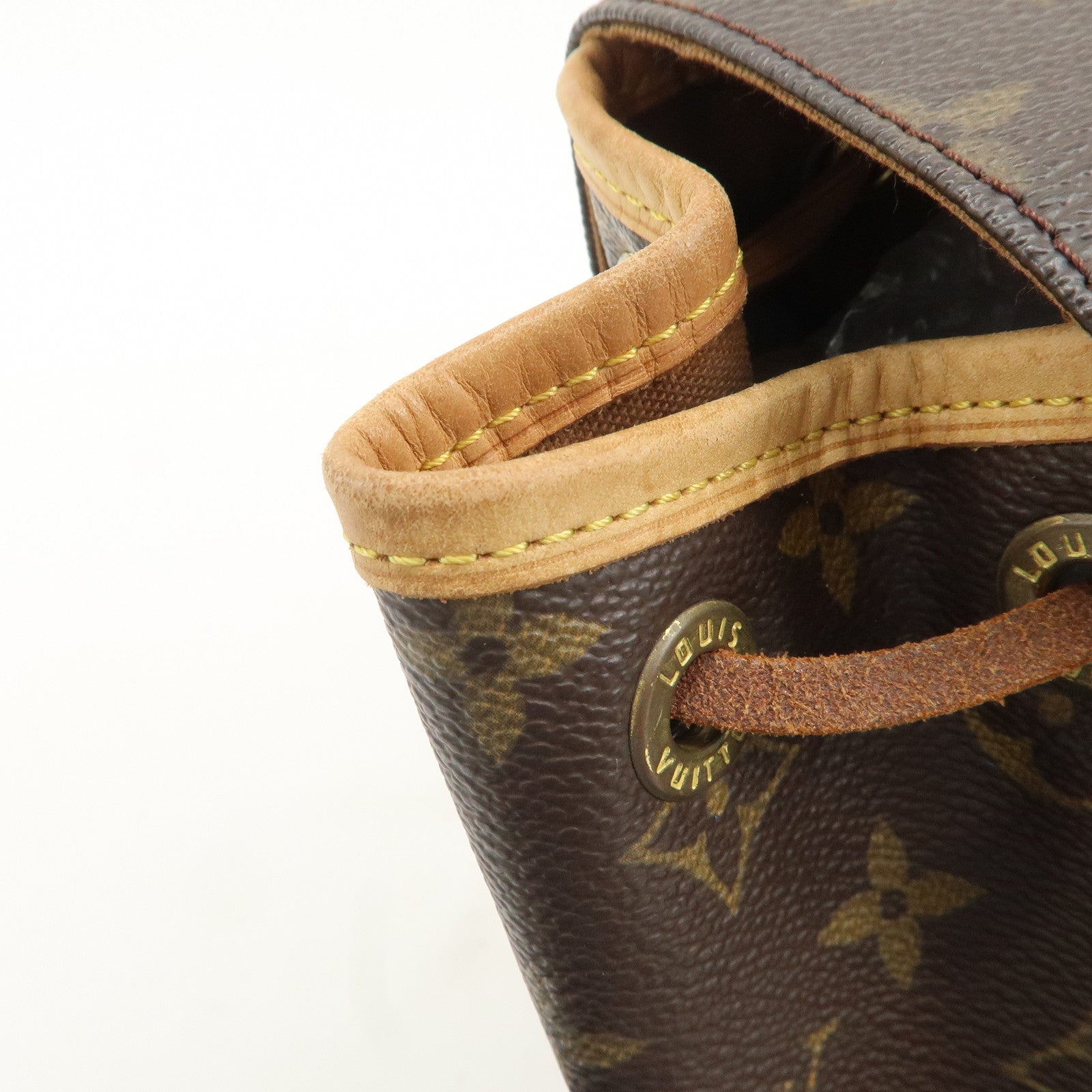 Louis Vuitton Monogram Mini Montsouris Backpack Bag M51137 Used