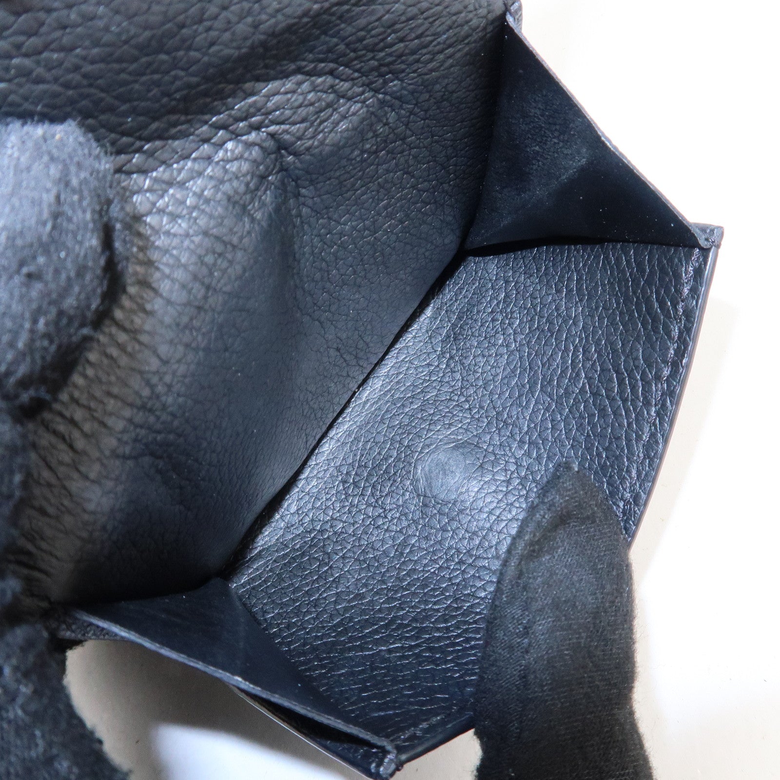 Louis Vuitton Lock Me Portefeuille Lock Mini Wallet Noir M63921 Used