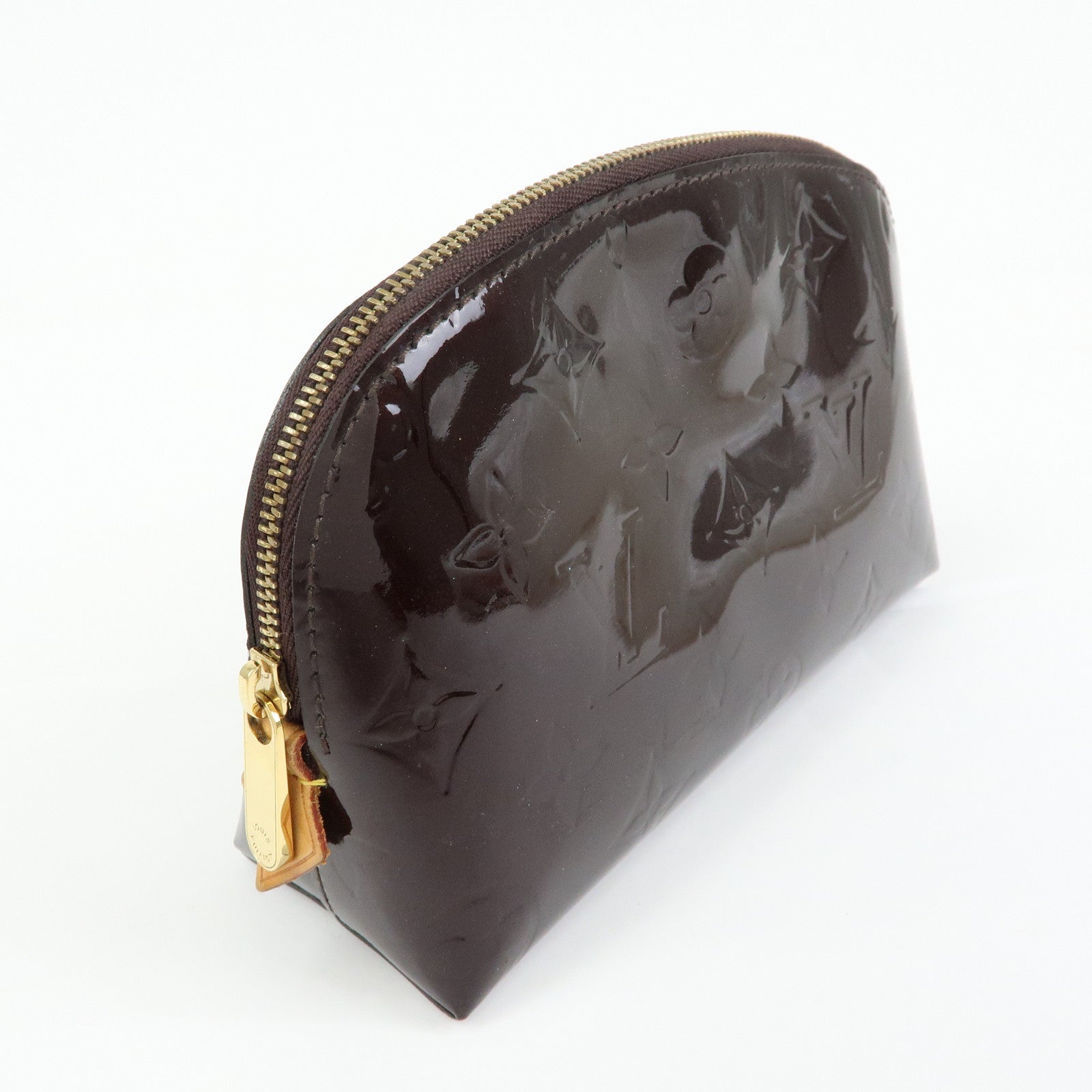 Louis Vuitton Monogram Vernis Pochette Cosmetic Pouch M91495