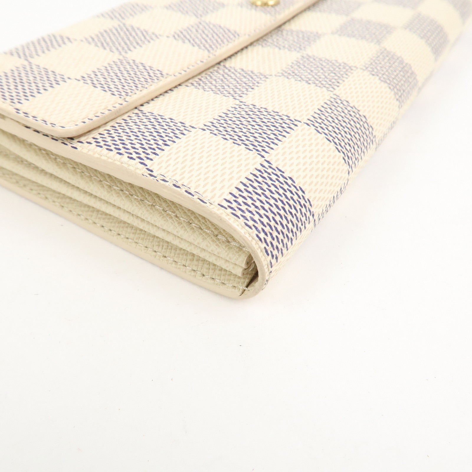 Louis Vuitton Damier Azur Portefeuille Sarah Long Wallet N61735