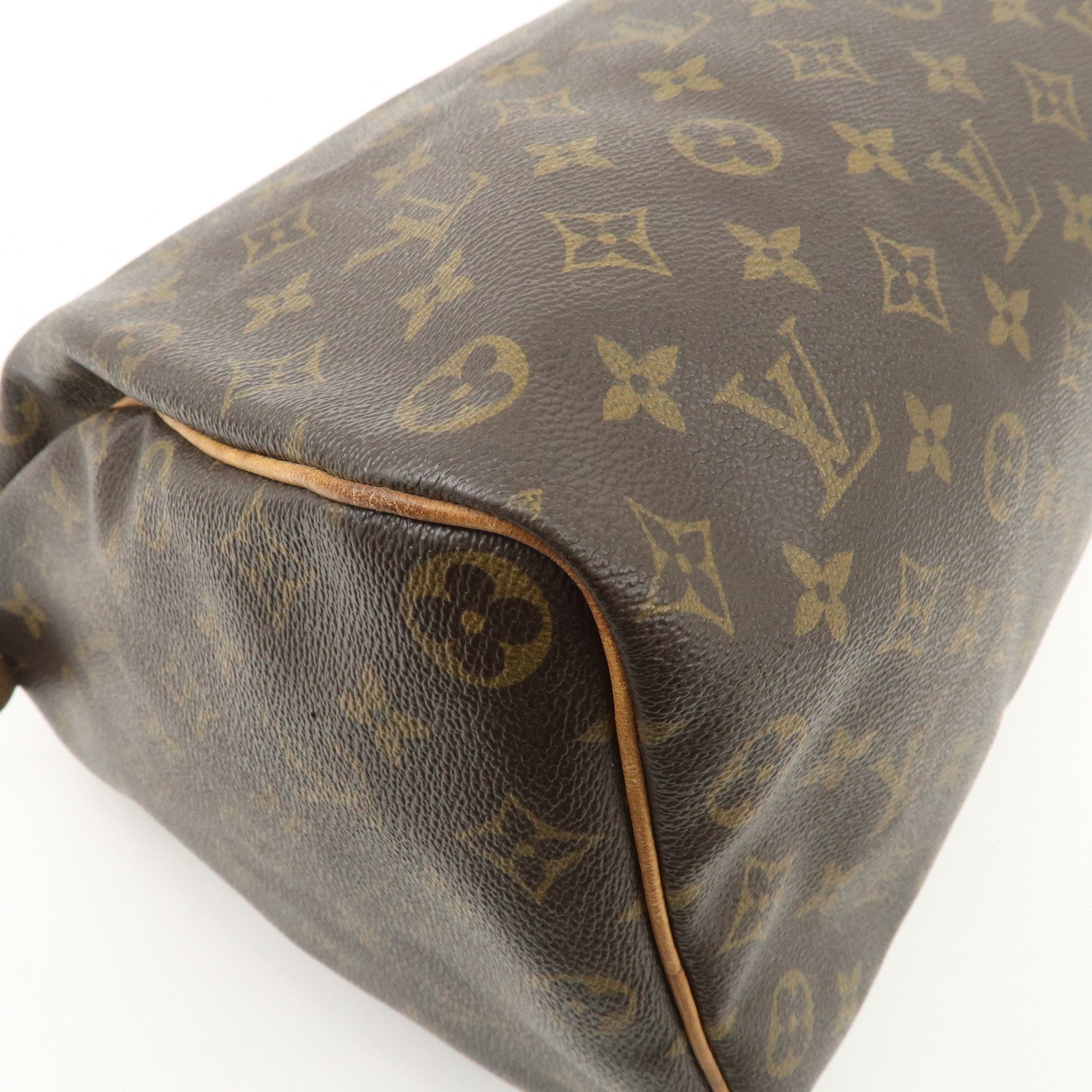 Louis Vuitton Monogram Speedy 35 Hand Bag Boston Bag M41524 Used