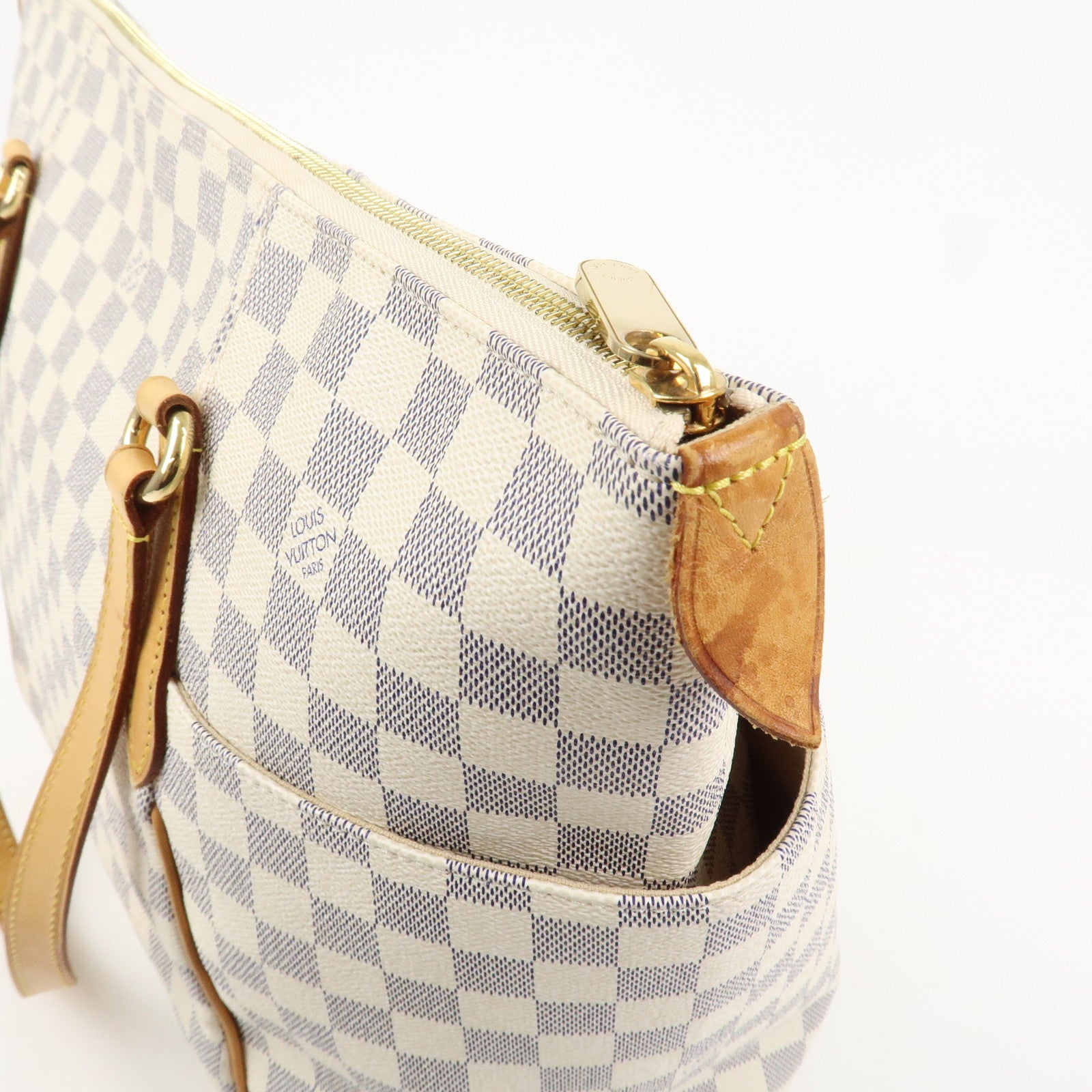 Louis Vuitton Damier Azur Totally GM Tote Bag Shoulder Bag N51263