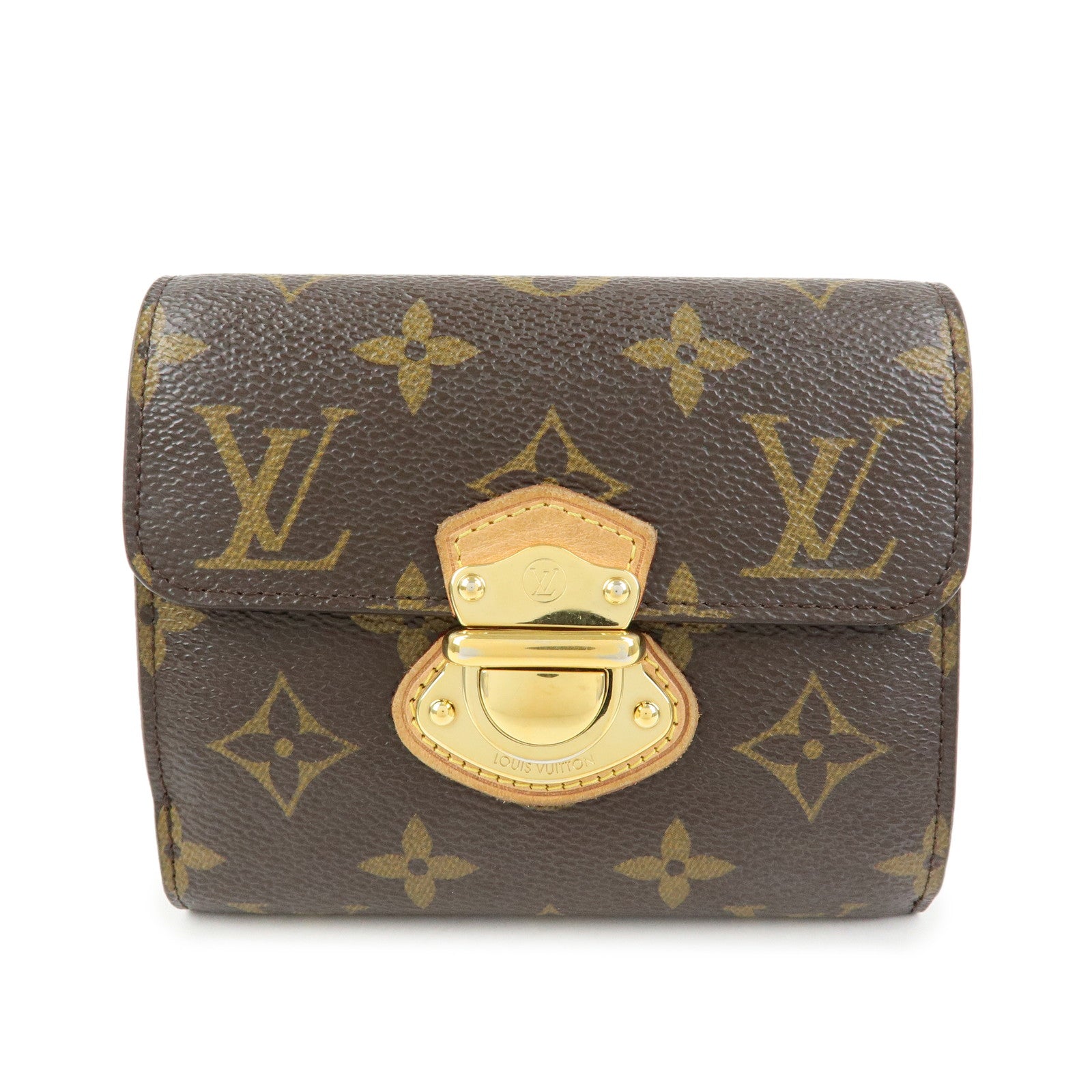 Louis Vuitton Monogram Portefeuille Joy Compact Wallet Brown M60211