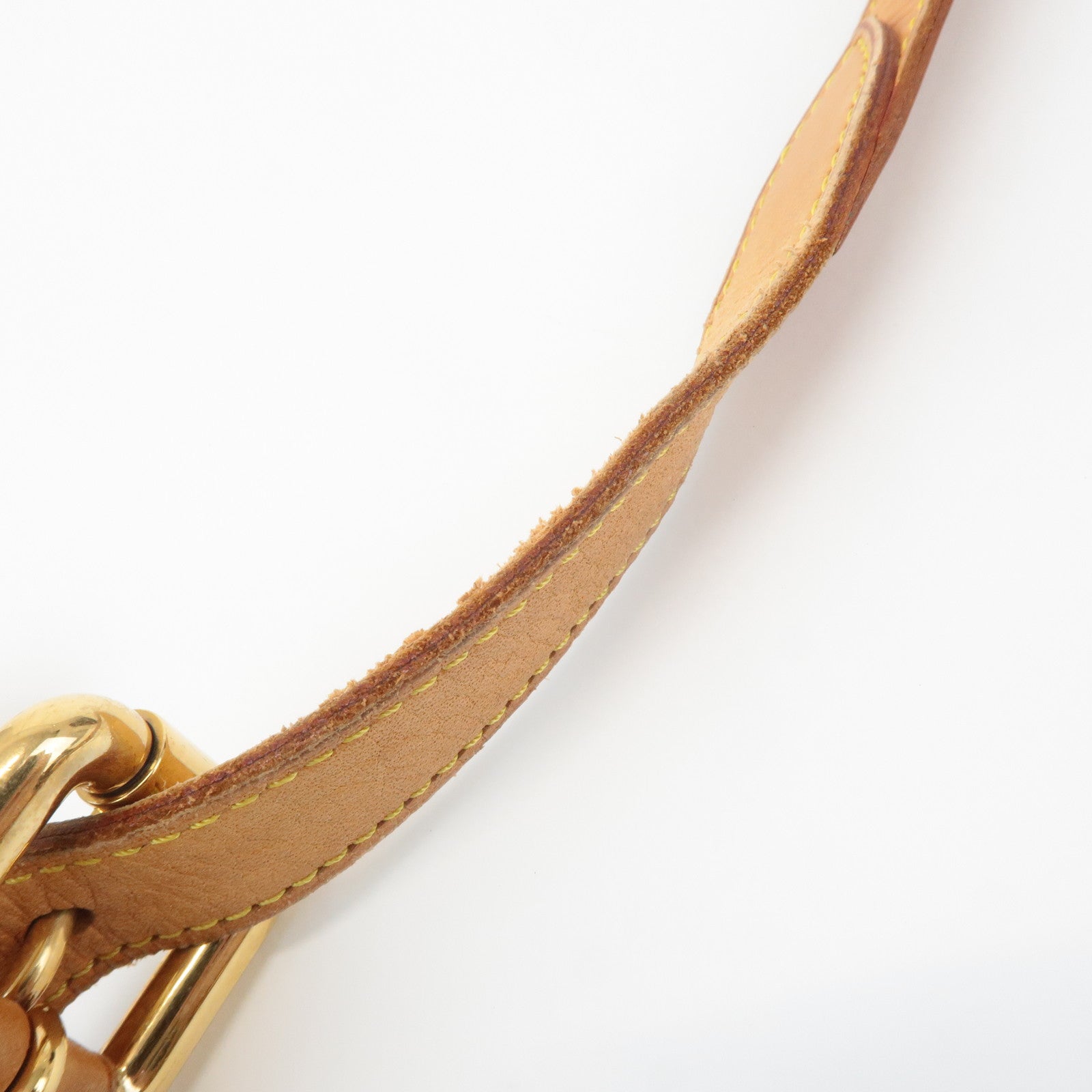 Louis Vuitton Monogram Denim Baggy PM 2Way Shoulder Bag Khaki M95213 Used