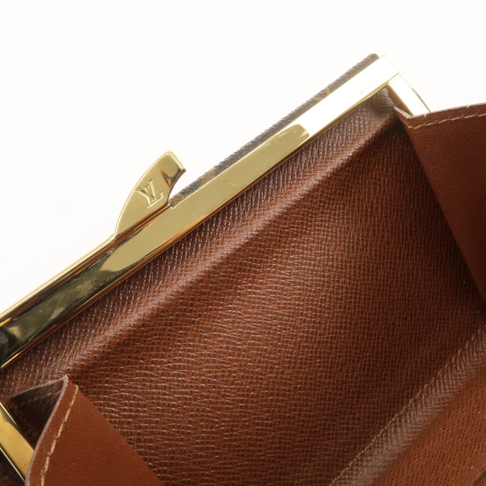 Louis Vuitton Monogram Portefeuille Viennois Wallet Brown M61674 Used