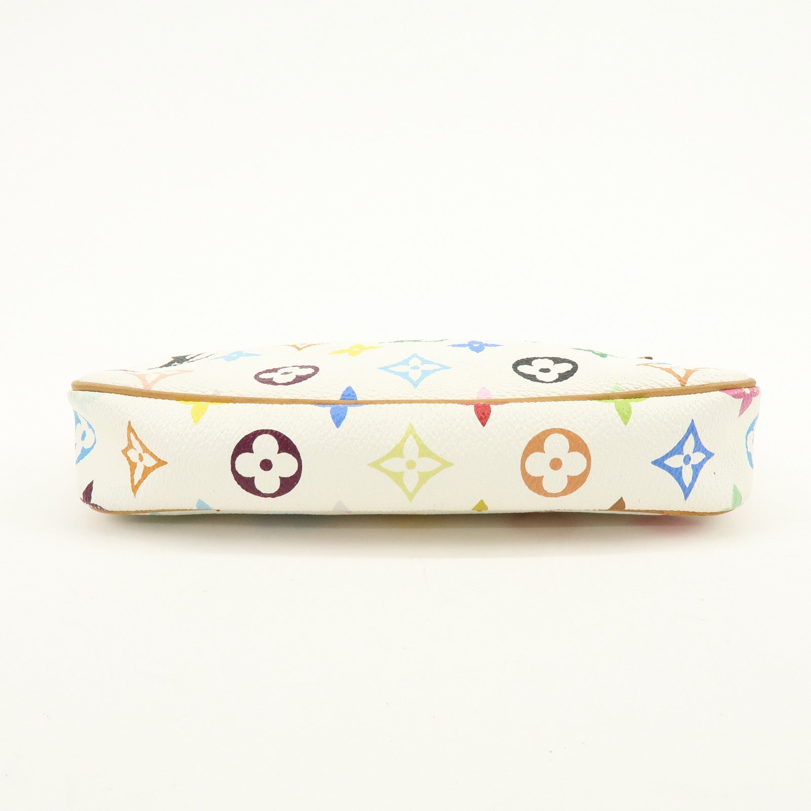 Louis Vuitton Monogram Multicolor Pochette Accessoires Blanc M92649