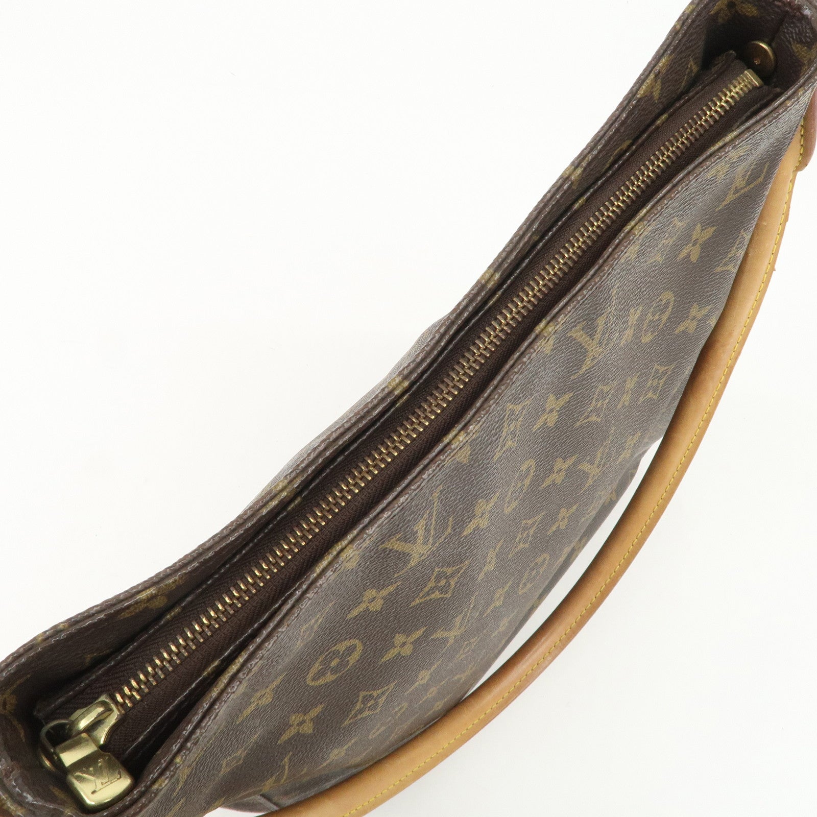 Louis Vuitton Monogram Looping GM Shoulder Bag Brown M51145