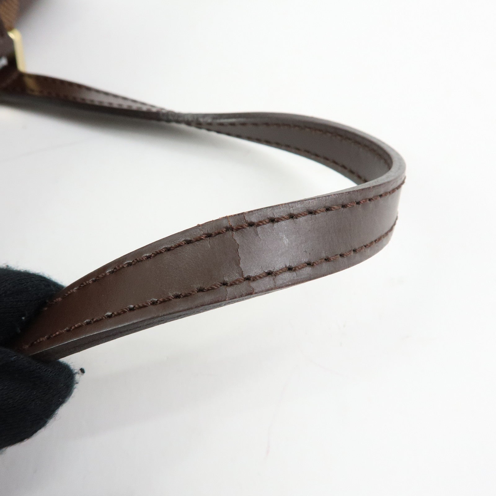Louis Vuitton Damier Ebene Papillon 26 Hand Bag Brown N51304