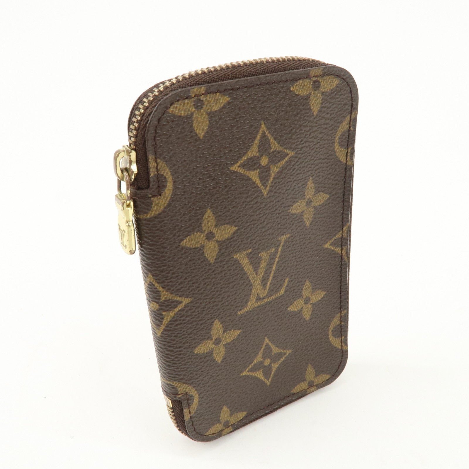 Louis Vuitton Monogram Pochette Cles 6 Key Case Key Holder M62610