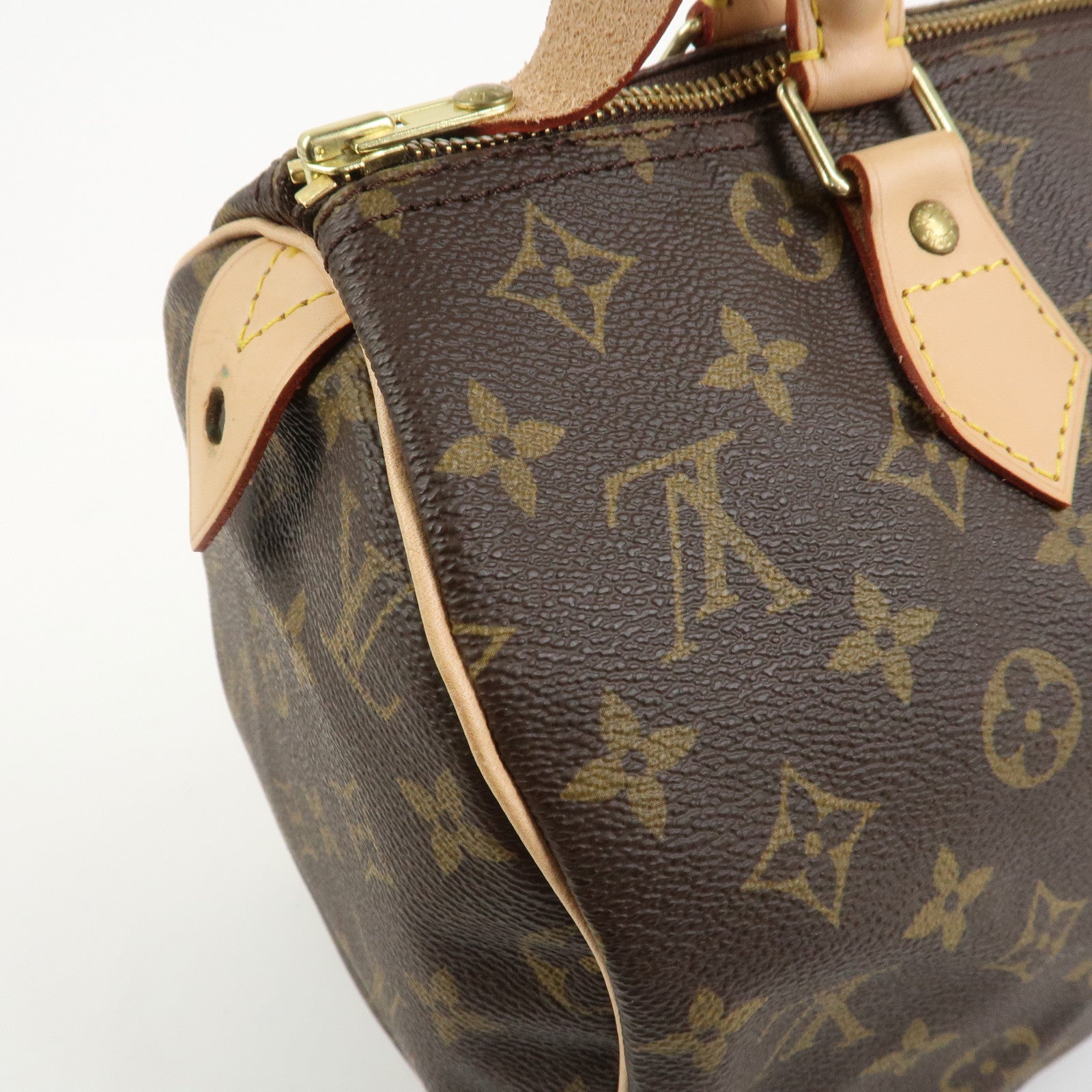 Louis Vuitton Monogram Speedy 30 Boston Bag Hand Bag Brown M41526