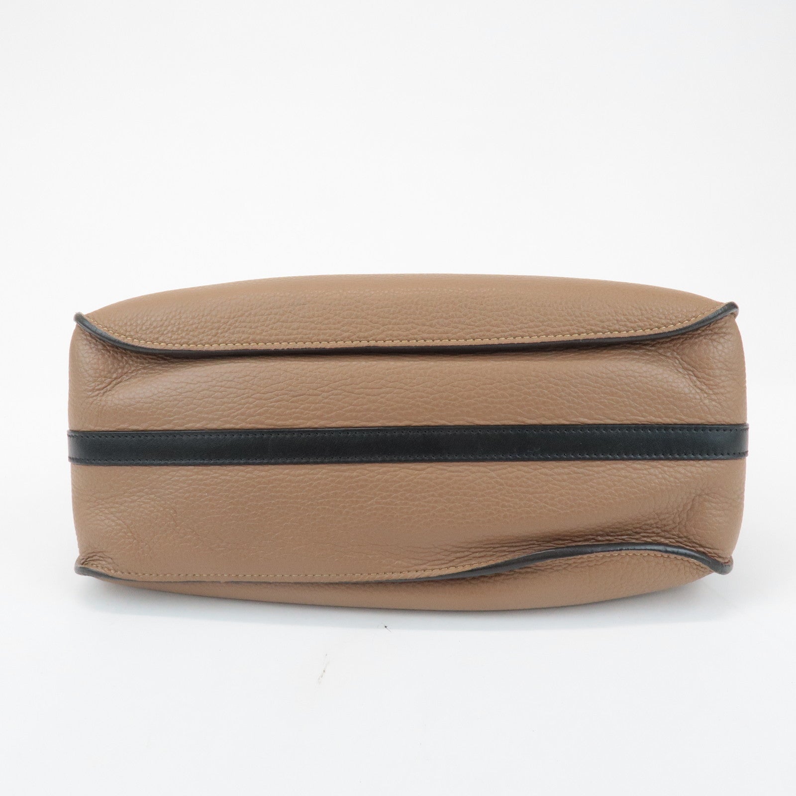 Chloe Hayley Leather 2WAY Bag Hand Bang Shoulder Bag Brown