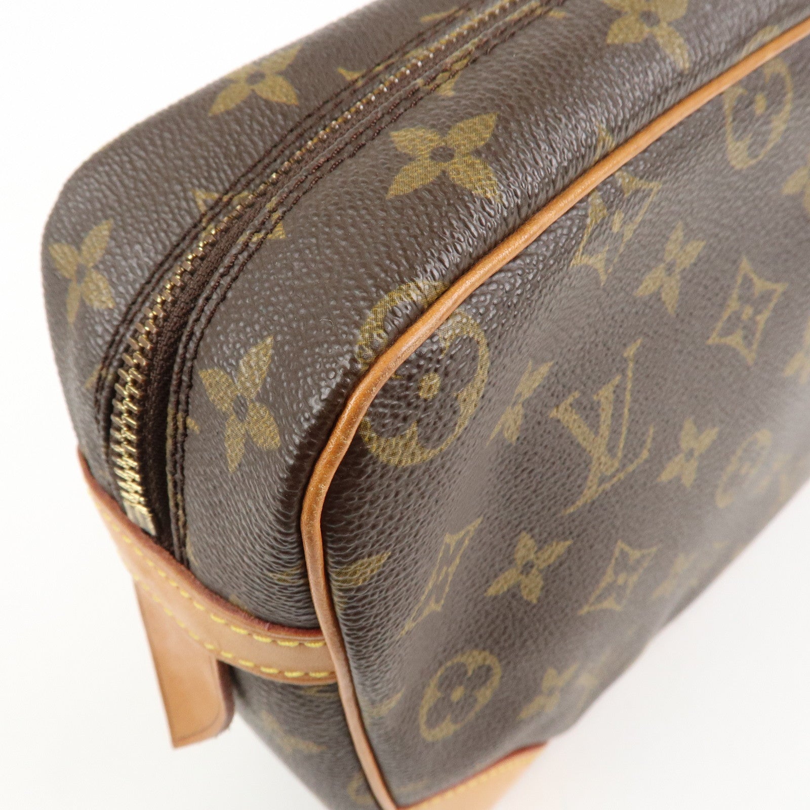 Louis Vuitton Monogram Compiegne 28 Pouch Clutch Bag M51845 Used