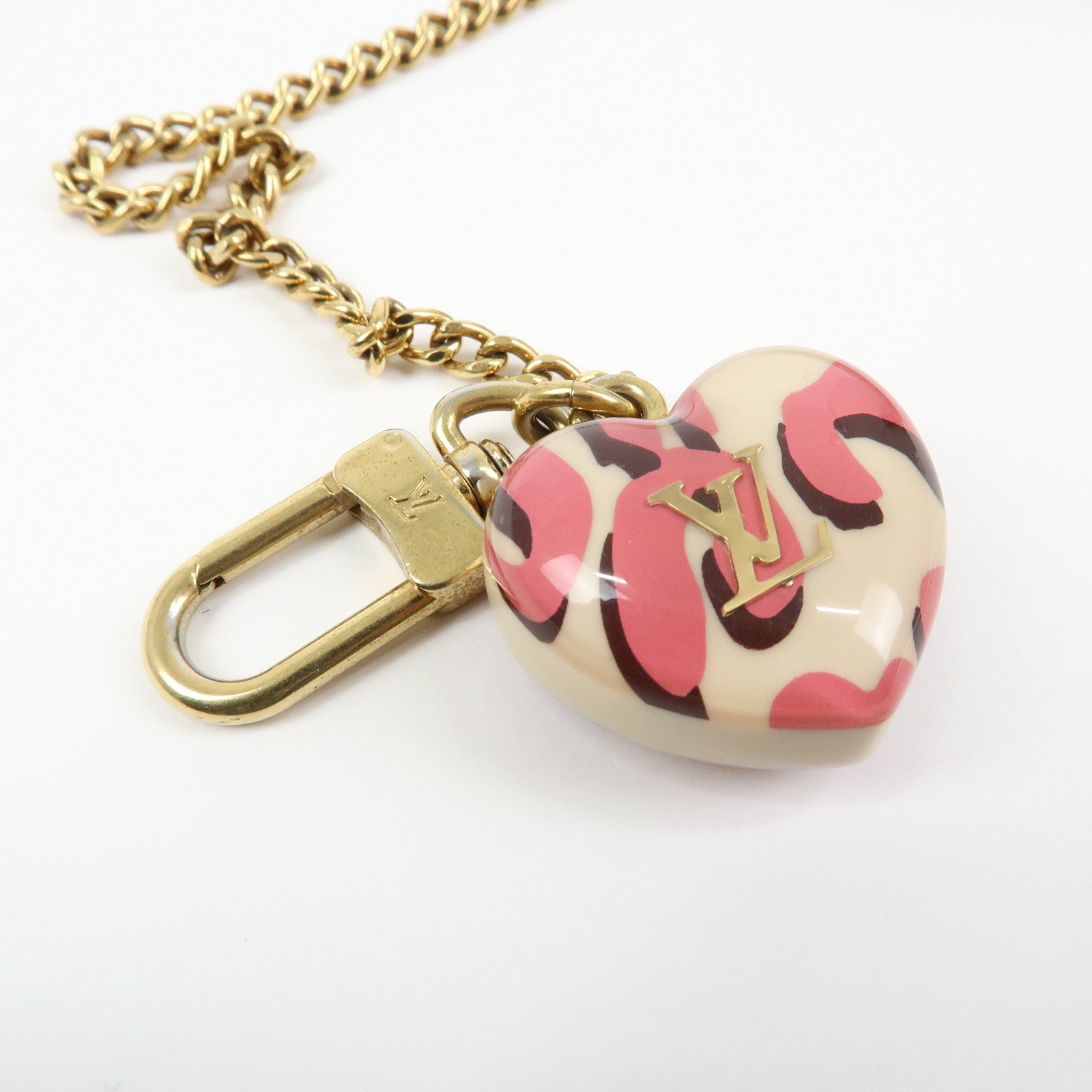 Louis Vuitton Monogram Vernis Porte Monnaie Coeur Coin Case M91473