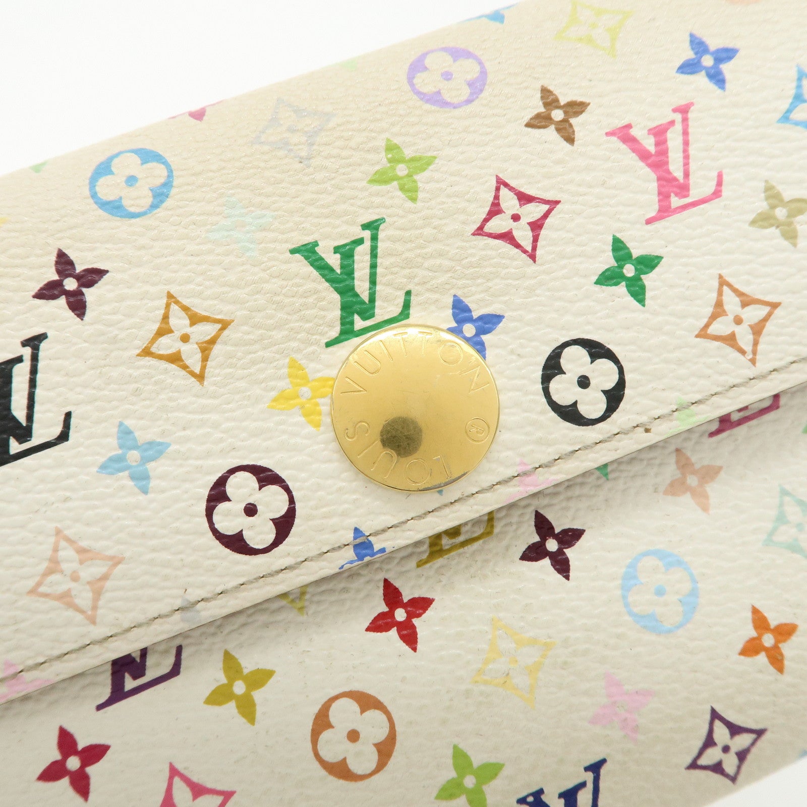 Louis Vuitton Monogram Portefeuille Sarah Long Wallet M93745