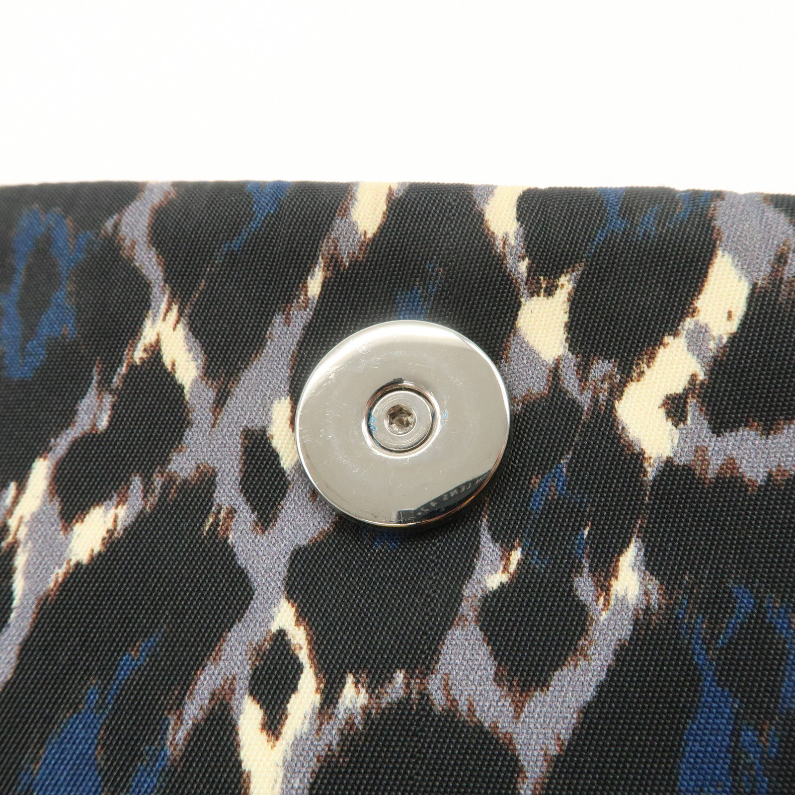 Ferragamo Vara Ribbon Nylon Shoulder Bag Crossbody Bag Black Blue