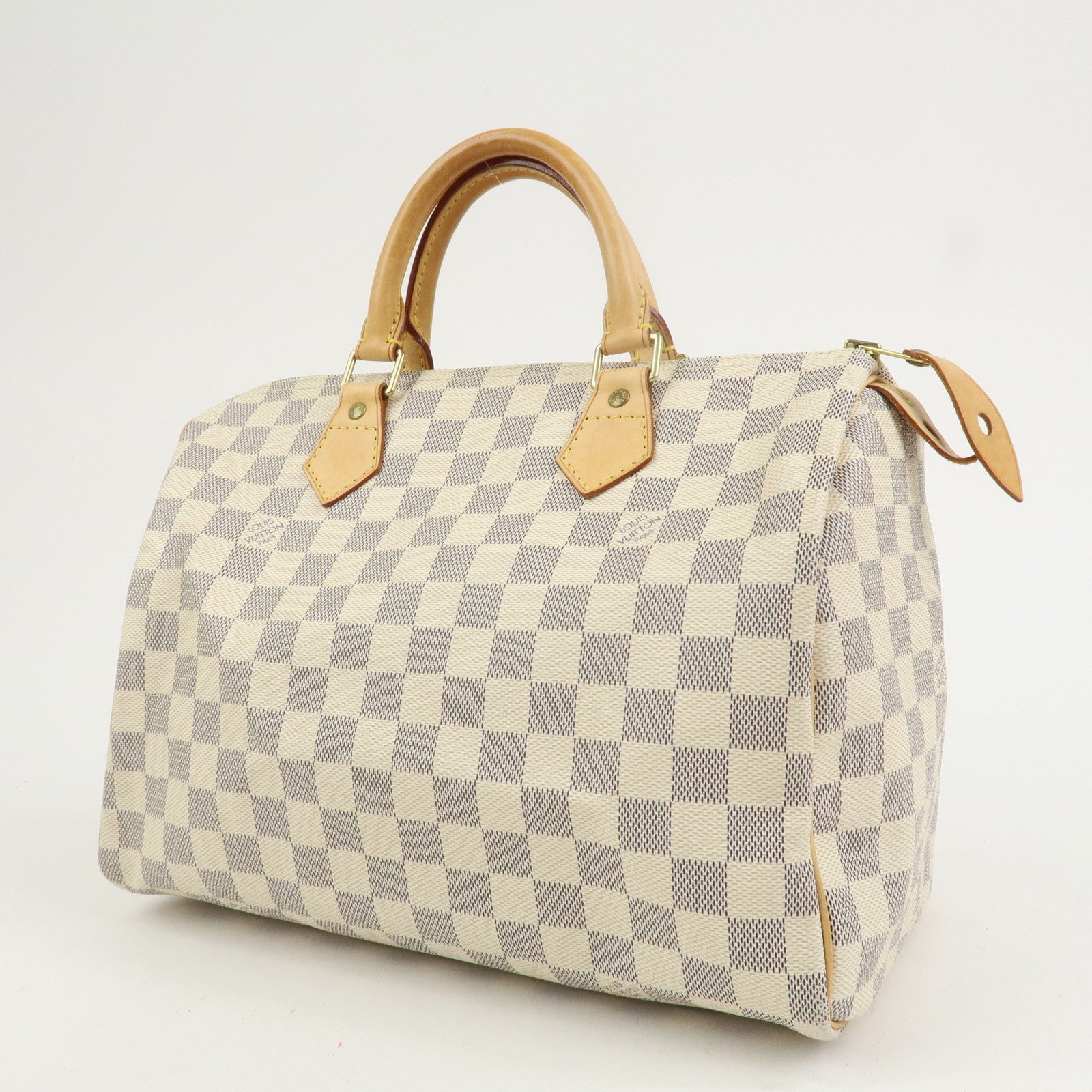 Louis Vuitton Damier Azur Speedy 30 Boston Bag Hand Bag N41533
