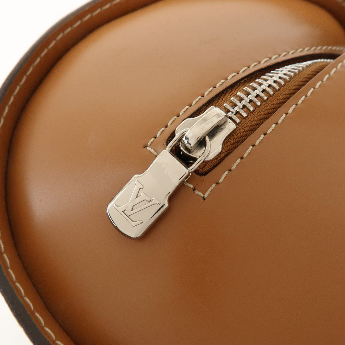 Louis Vuitton Epi Soufflot Leather Shoulder Hand Bag Canelle M52861