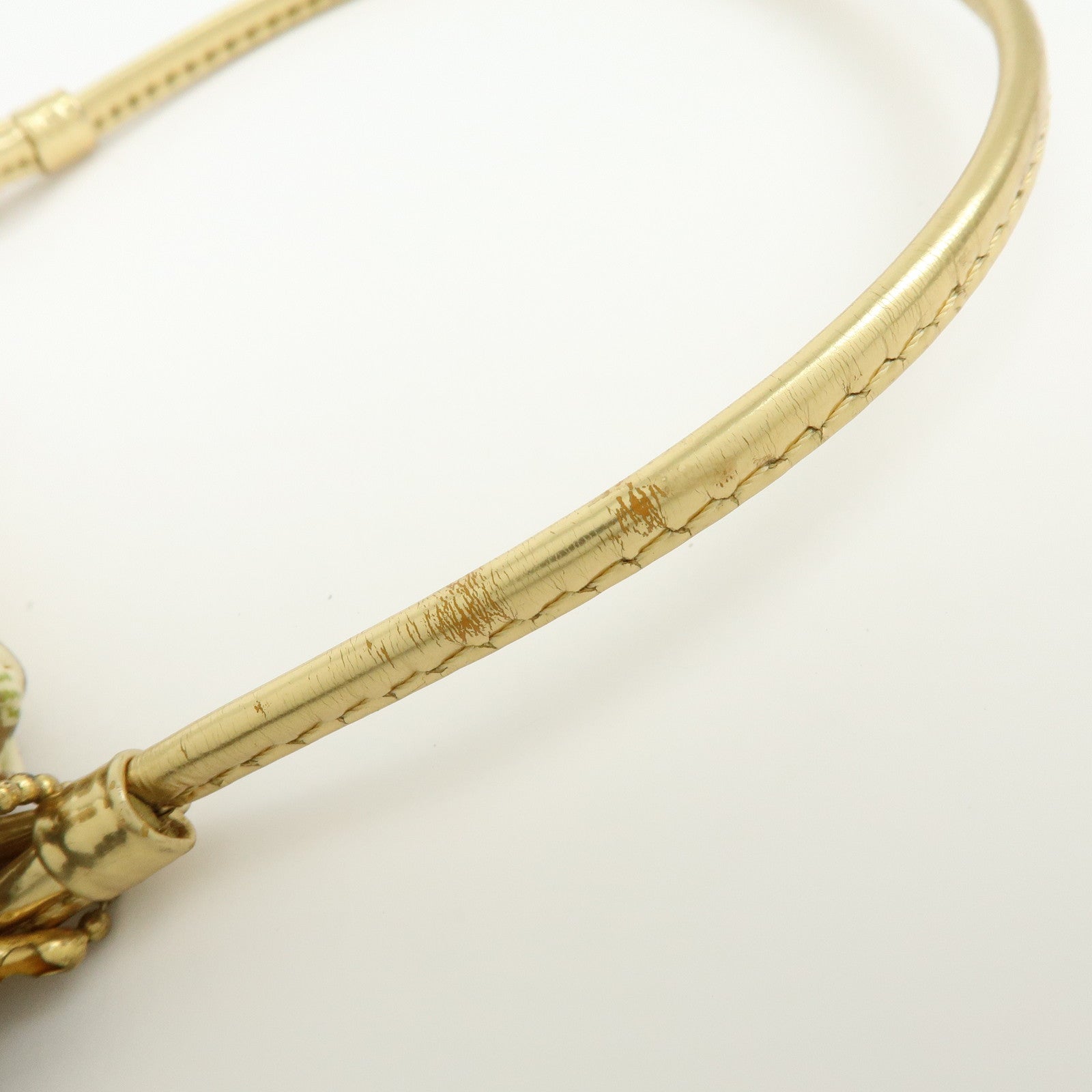 COACH Poppy Set of 2 PVC Leather Coin Purse Pouch Beige Gold Black