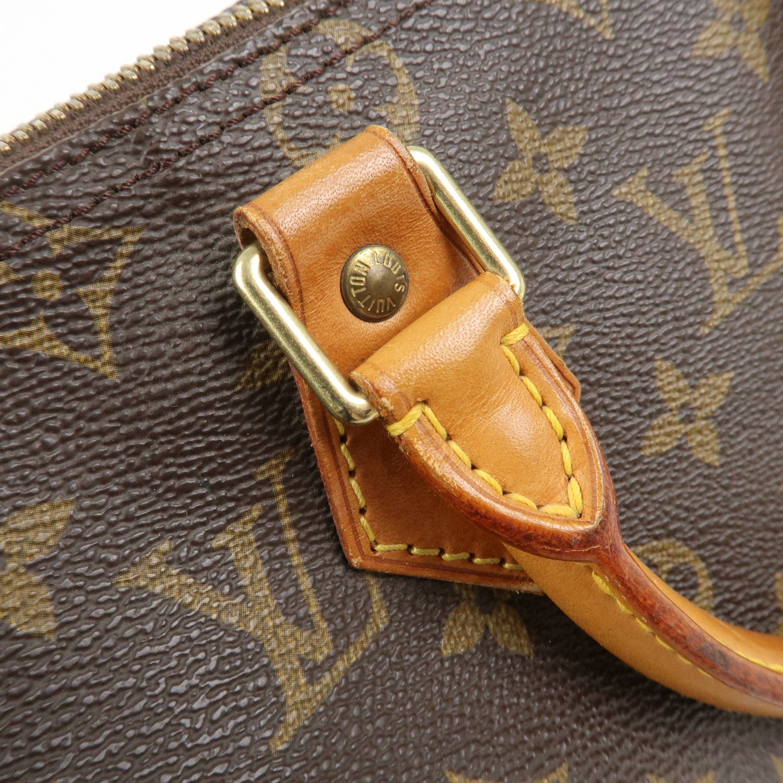 Louis Vuitton Monogram Speedy 25 Boston Bag Brown M41528